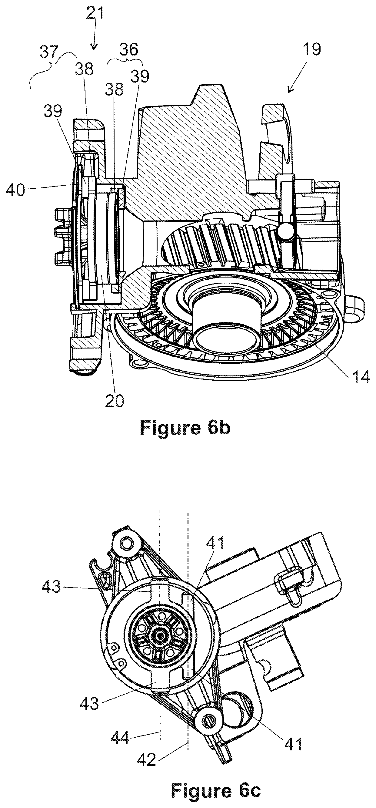 Patent US12139210 Figure 6 – Bearing assembly