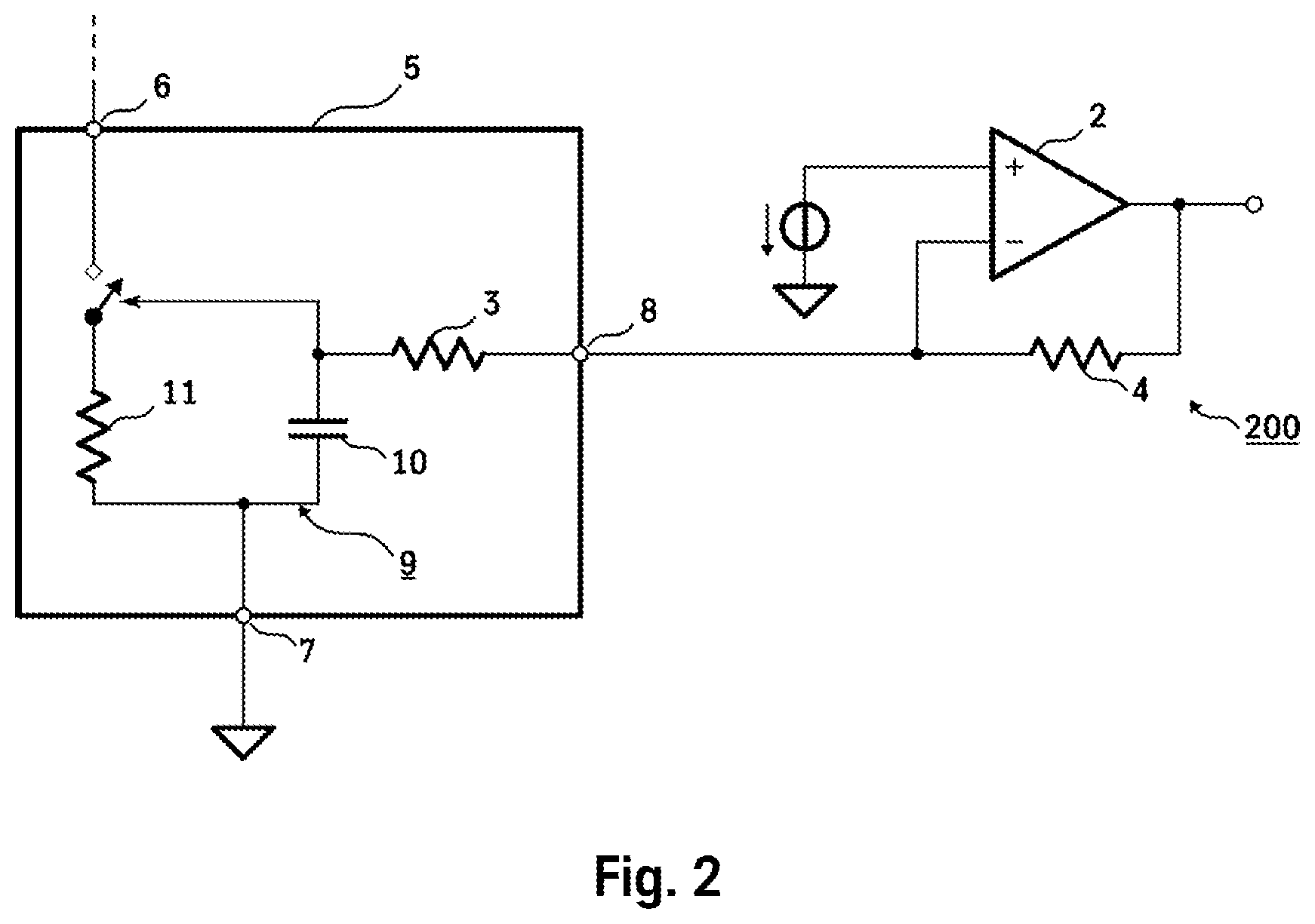 Patent US12139214 Figure 2 – Temperature measurement of a power semiconductor switching element