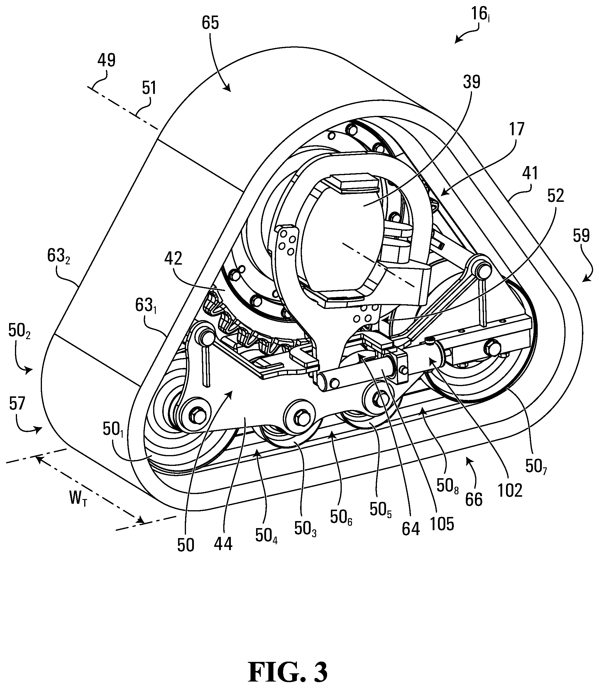 Patent US12139216 Figure 3 – System and method for controlling a track system for traction of a vehicle
