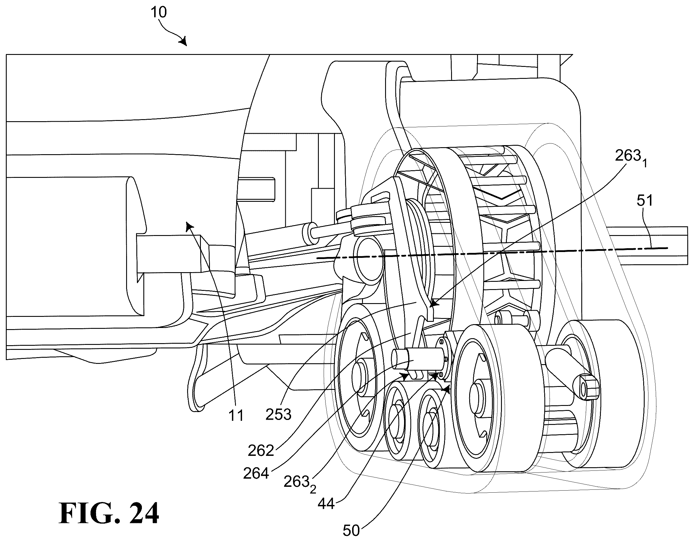 Patent US12139216 Figure 17 – System and method for controlling a track system for traction of a vehicle