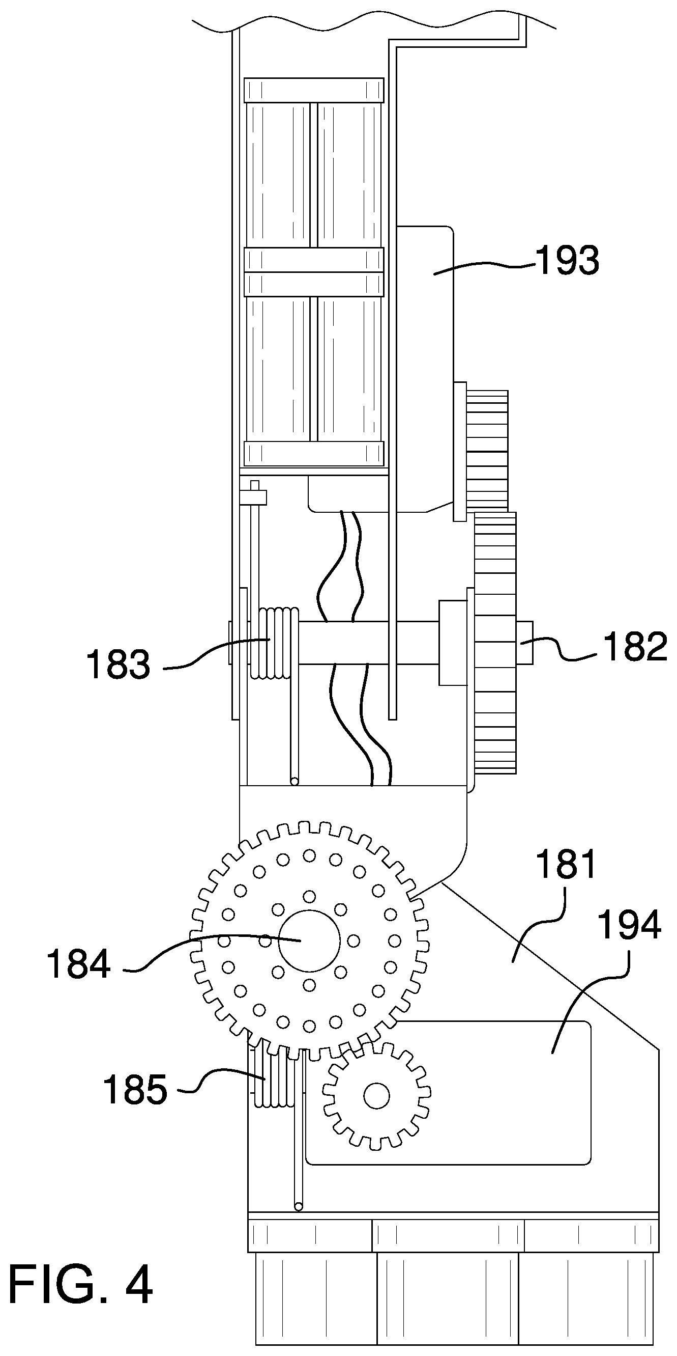 Patent US12139219 Figure 4 – Walking robot