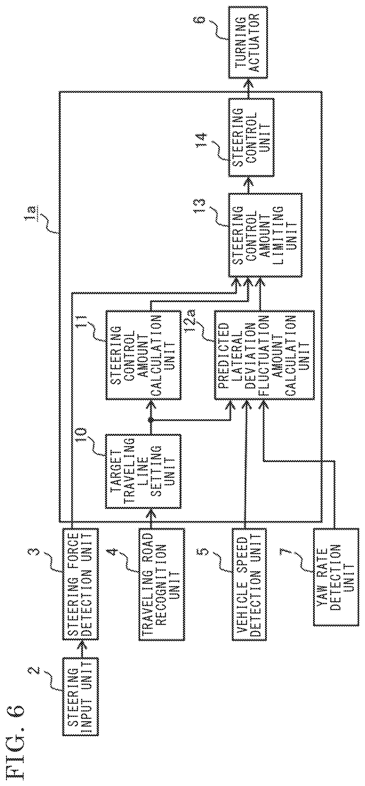 Patent US12139221 Figure 6 – Vehicle steering system