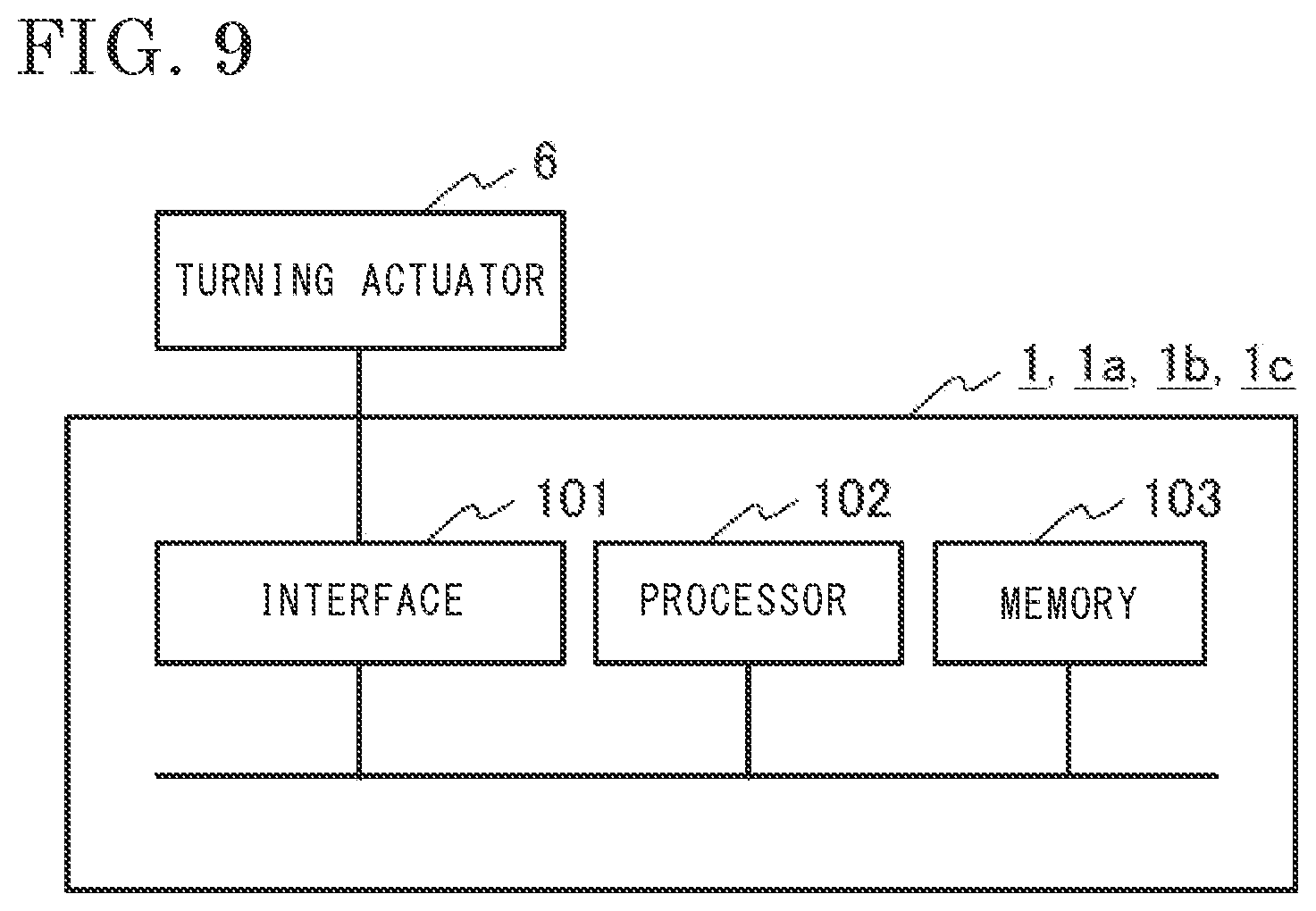 Patent US12139221 Figure 9 – Vehicle steering system