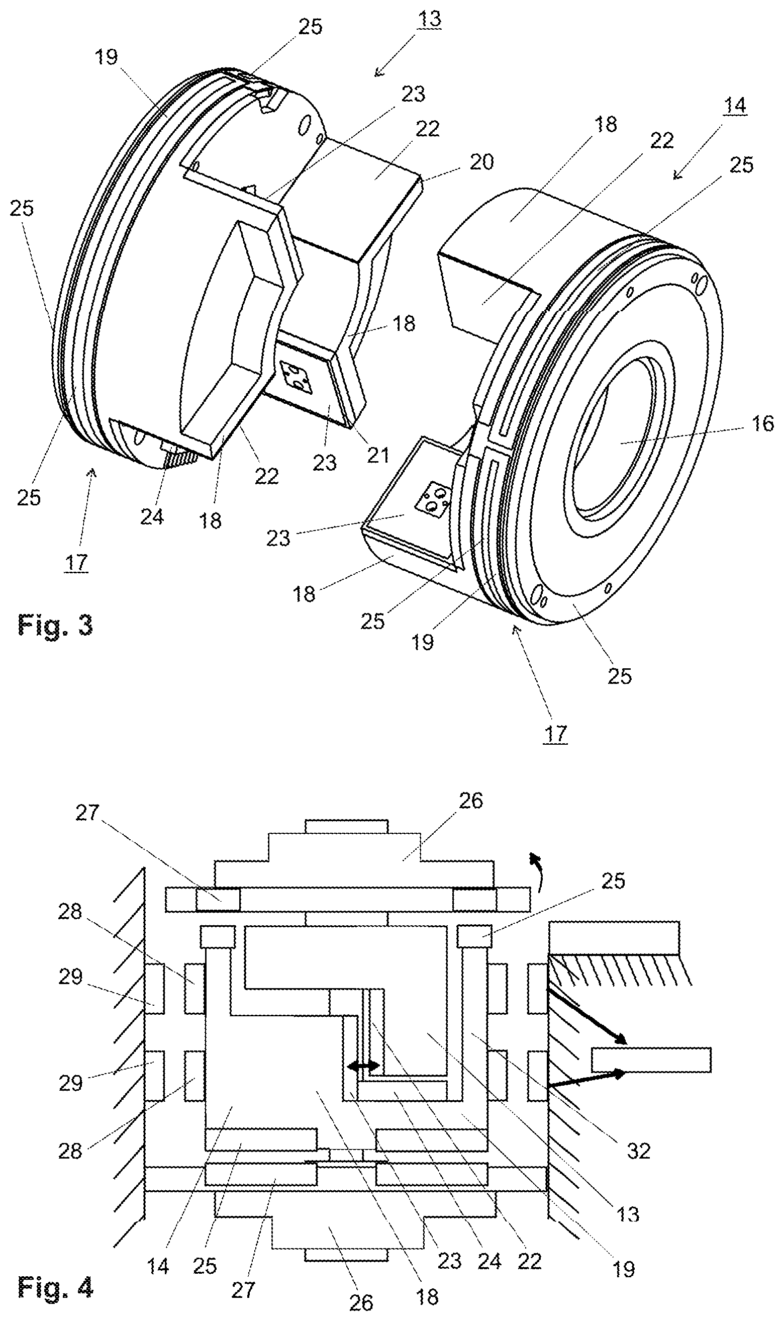 Patent US12139222 Figure 3 – Torque sensor having inductively coupled, intermeshing components