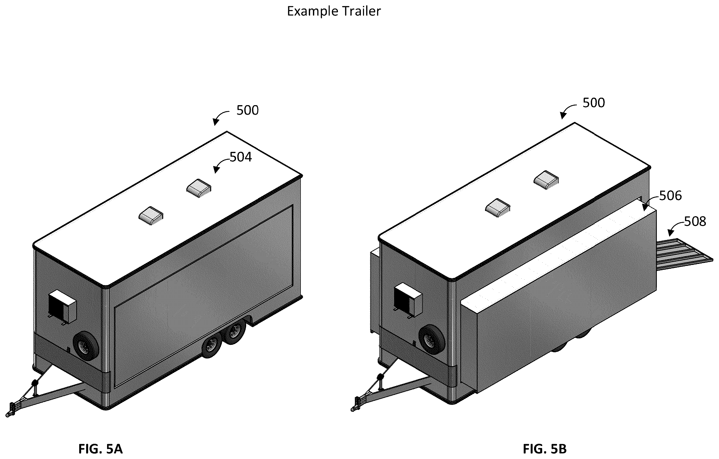 Patent US12139223 Figure 5 – User configurable trailer