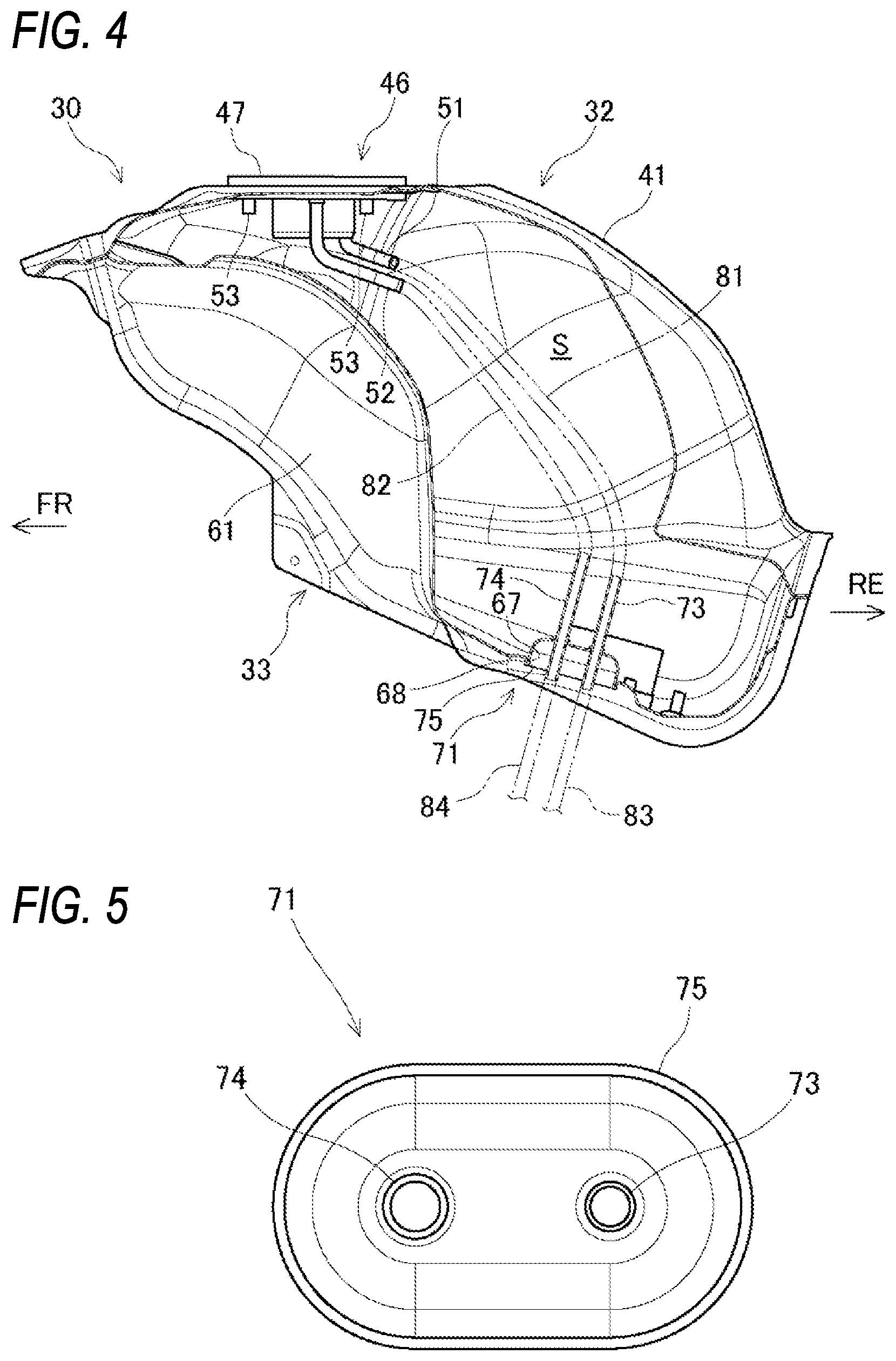 Patent US12139227 Figure 4 – Fuel tank and method for manufacturing fuel tank