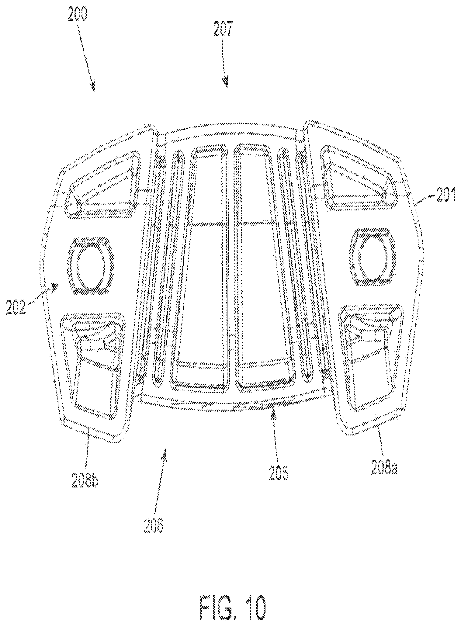 Patent US12139229 Figure 10 – Accessory mounting system for a vehicle and method for using the same