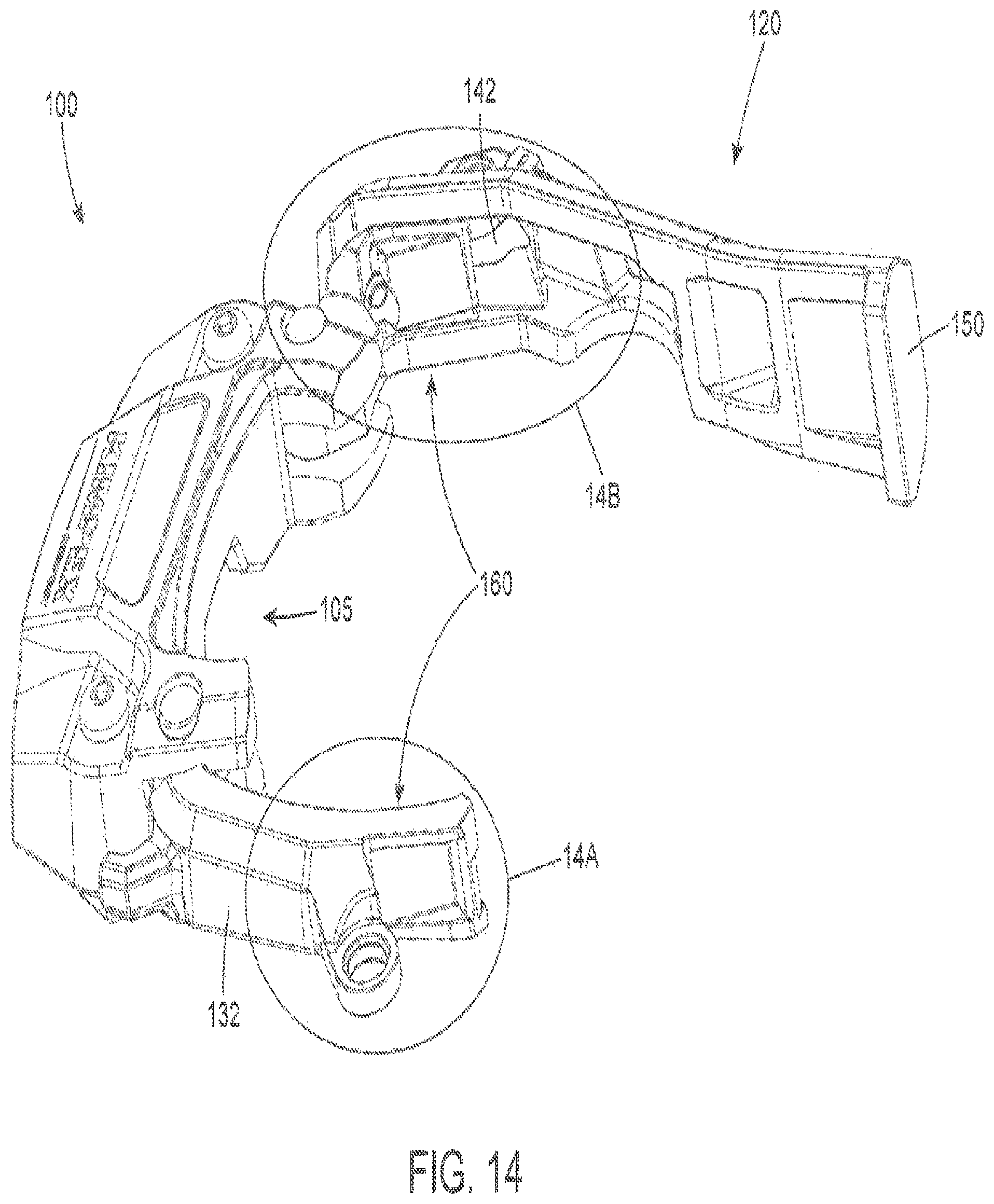 Patent US12139229 Figure 14 – Accessory mounting system for a vehicle and method for using the same