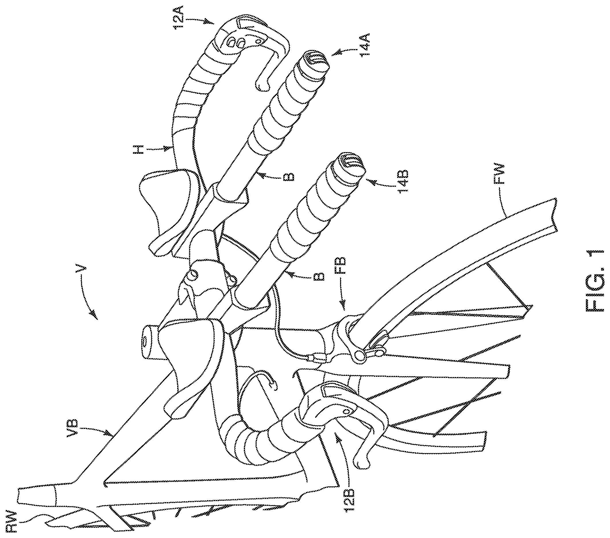 Patent US12139232 Figure 1 – Control system for human-powered vehicle