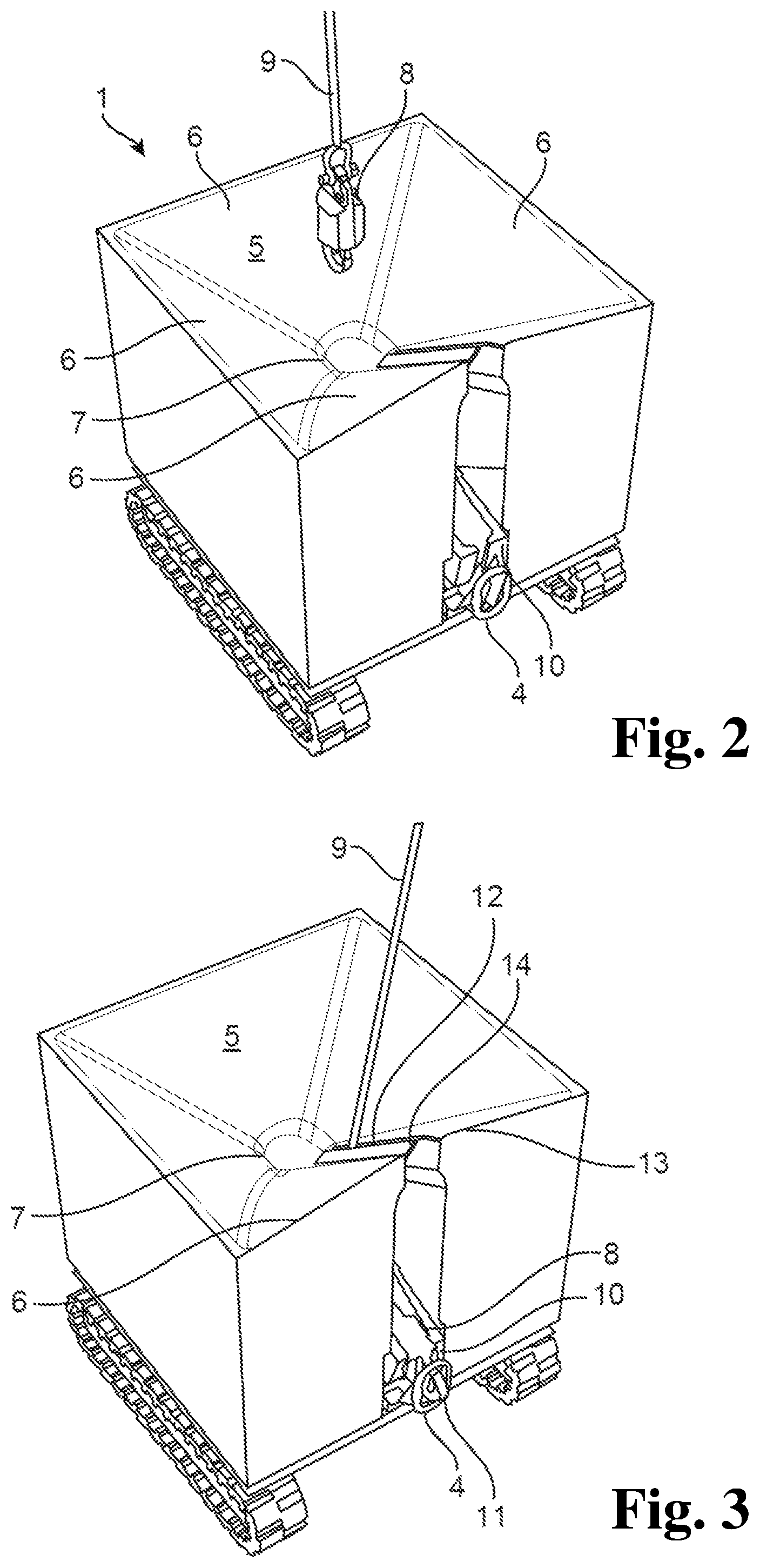 Patent US12139238 Figure 2 – Lifting element connection device