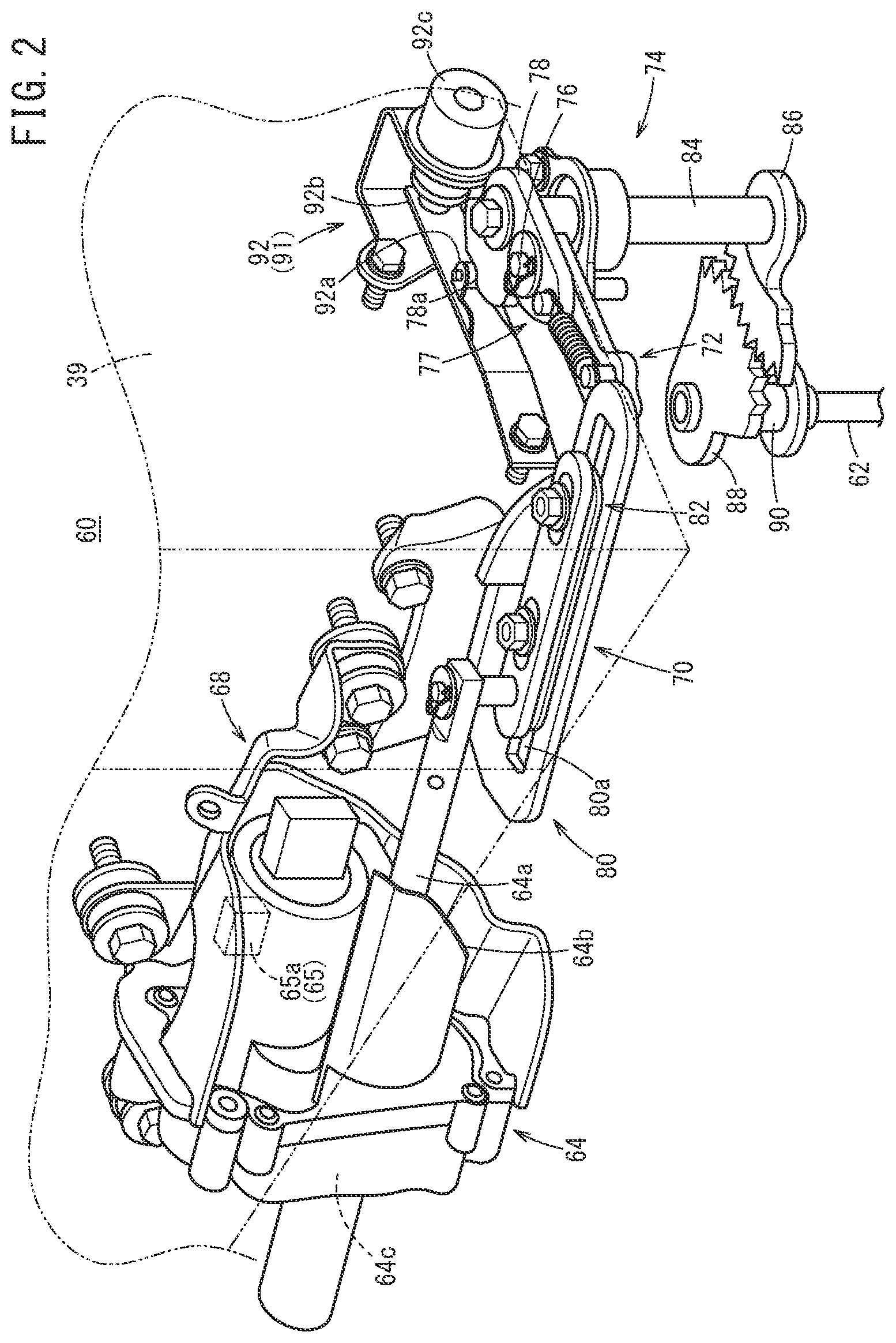 Patent US12139240 Figure 2 – Outboard motor