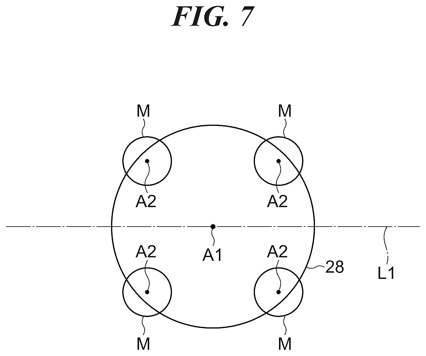 Patent US12139244 Figure 7 – Marine vessel and marine propulsion unit