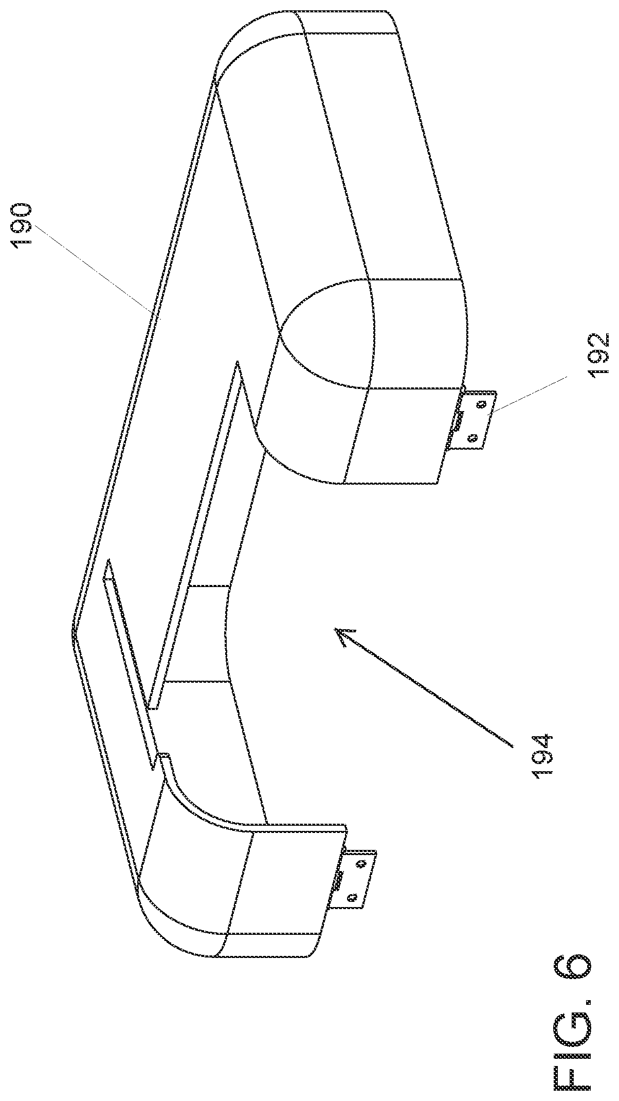 Patent US12139245 Figure 6 – Trolling motor pontoon mount
