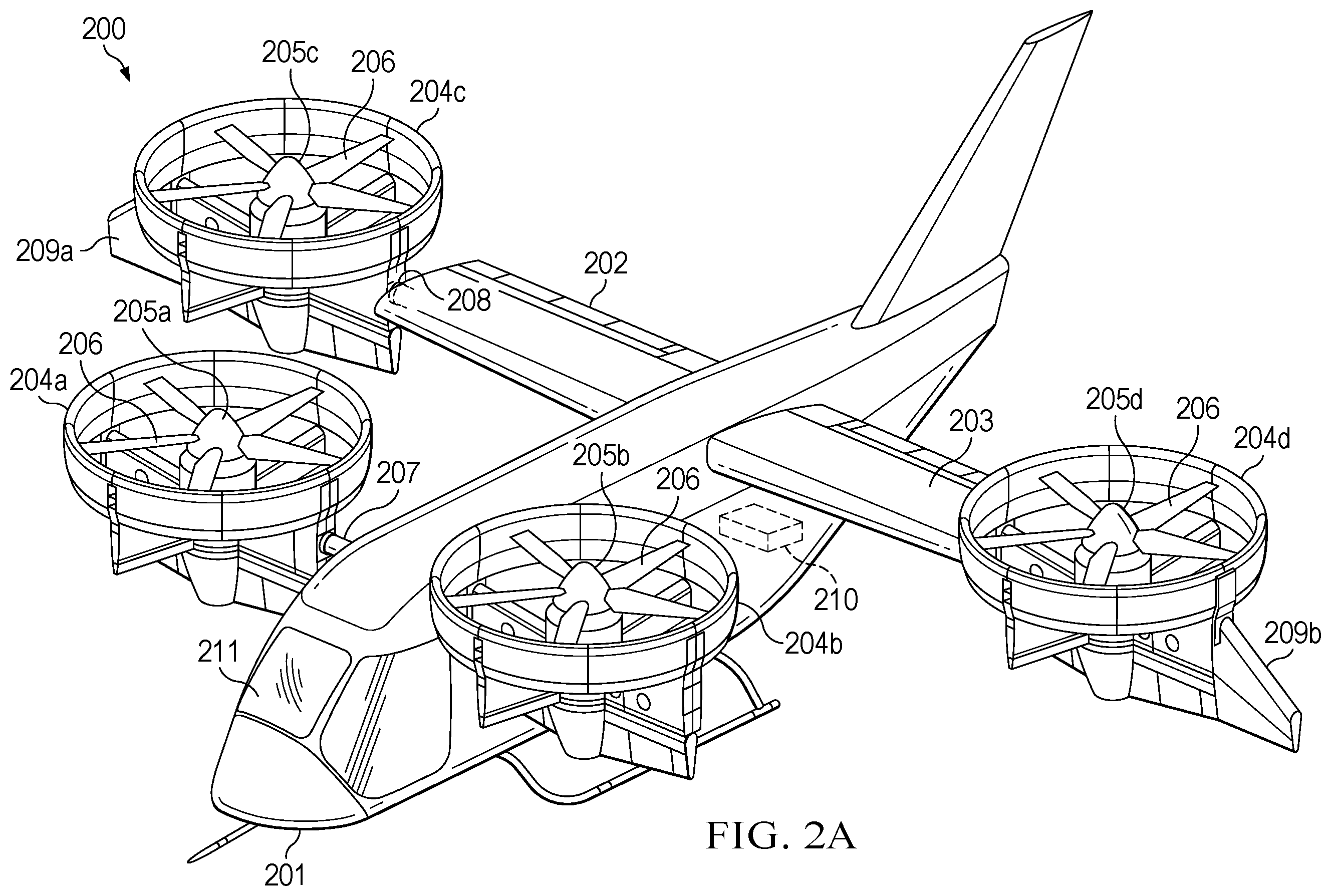 Patent US12139253 Figure 3 – Tiltrotor aircraft control system