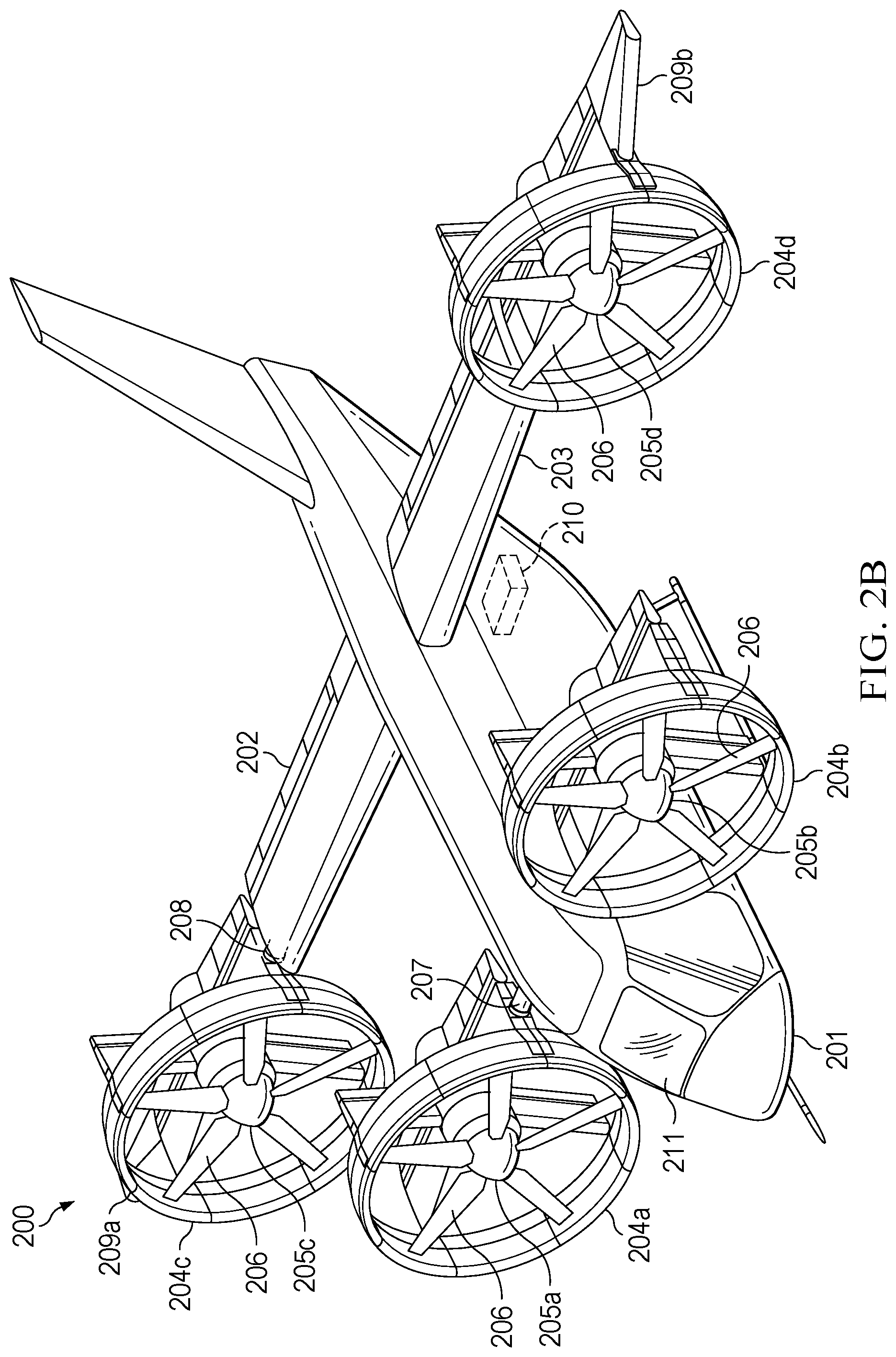 Patent US12139253 Figure 4 – Tiltrotor aircraft control system
