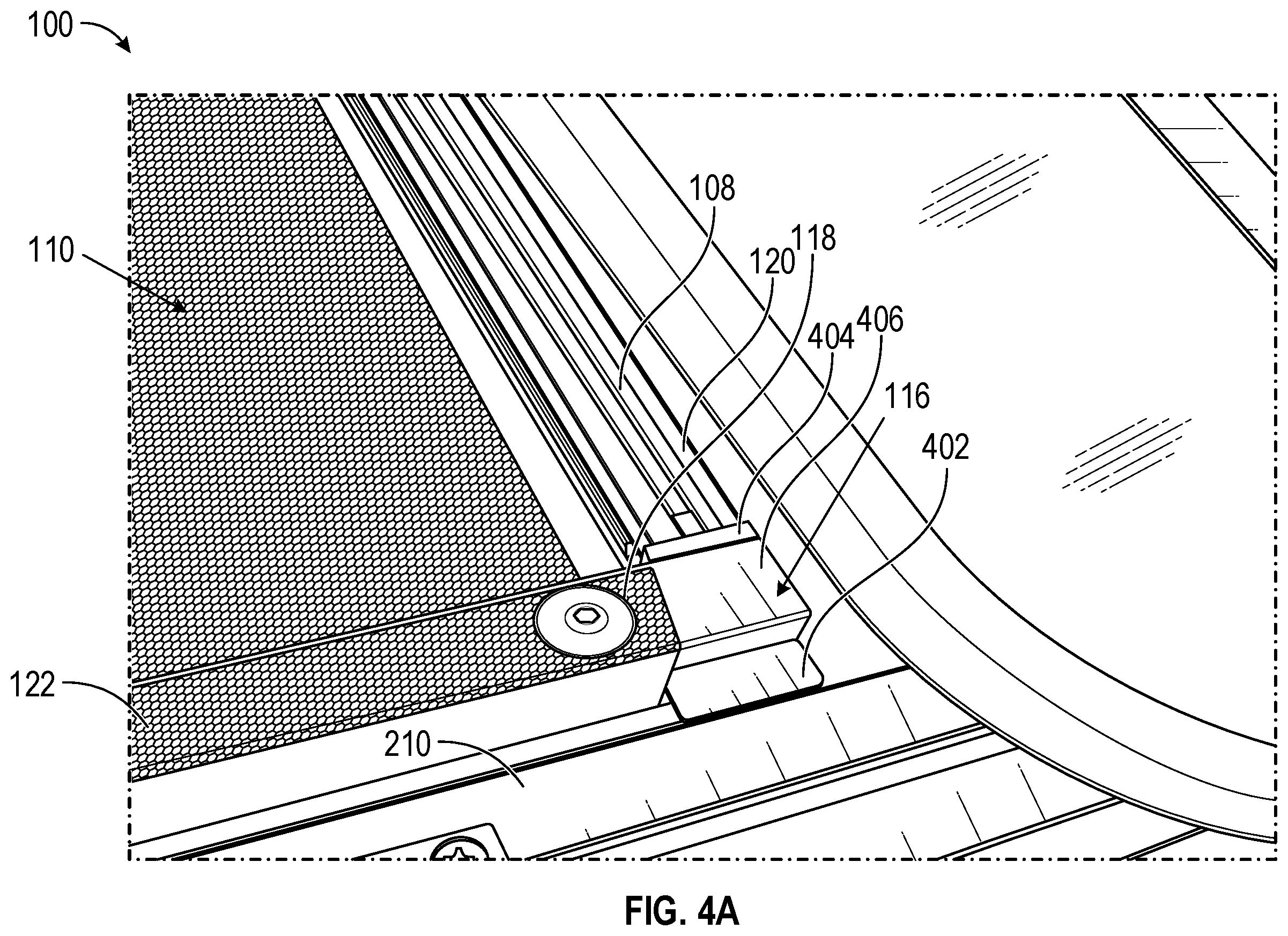 Patent US12139254 Figure 4 – Moonroof accessory panel