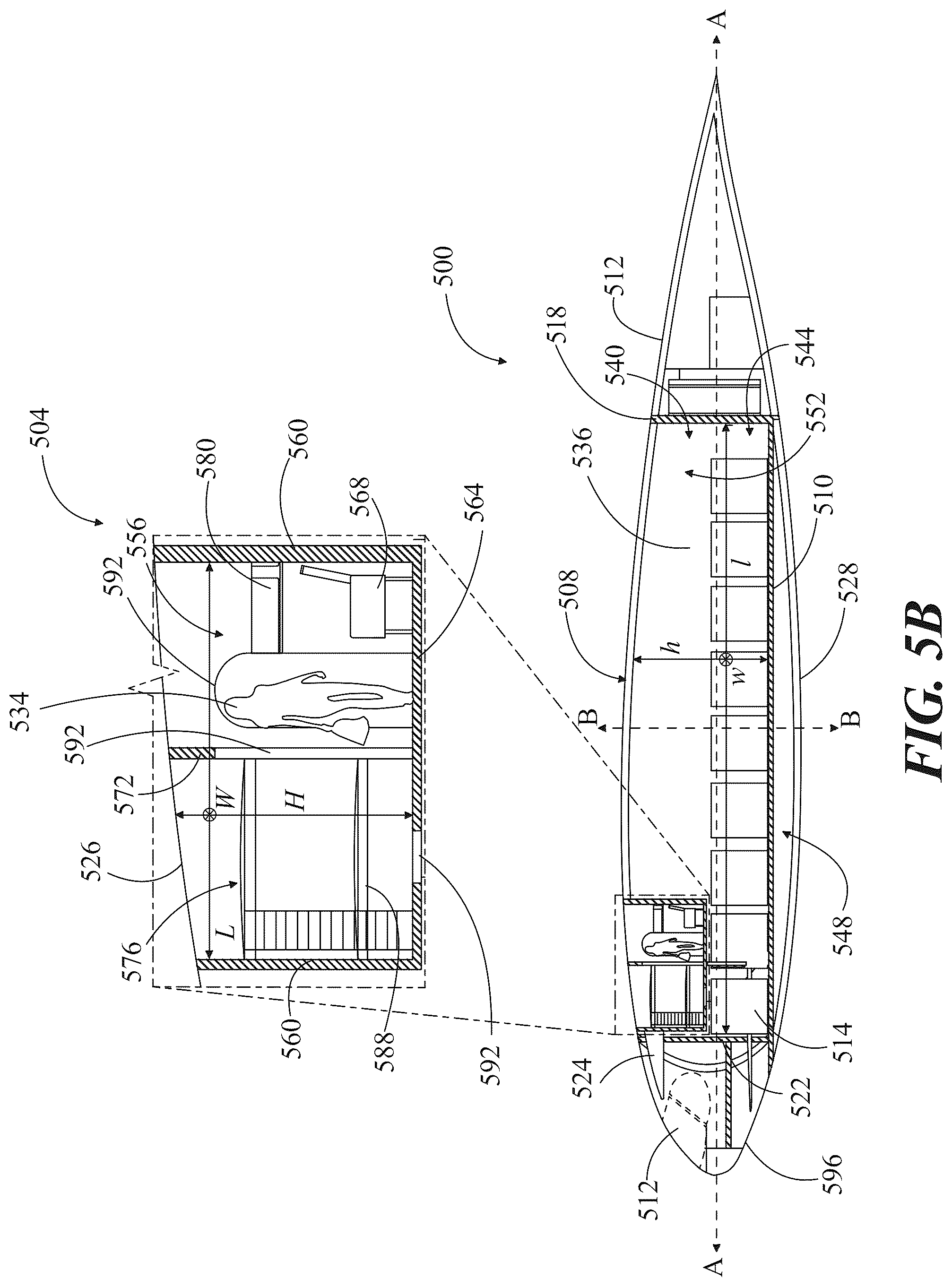 Patent US12139256 Figure 6 – Long range freighter aircraft