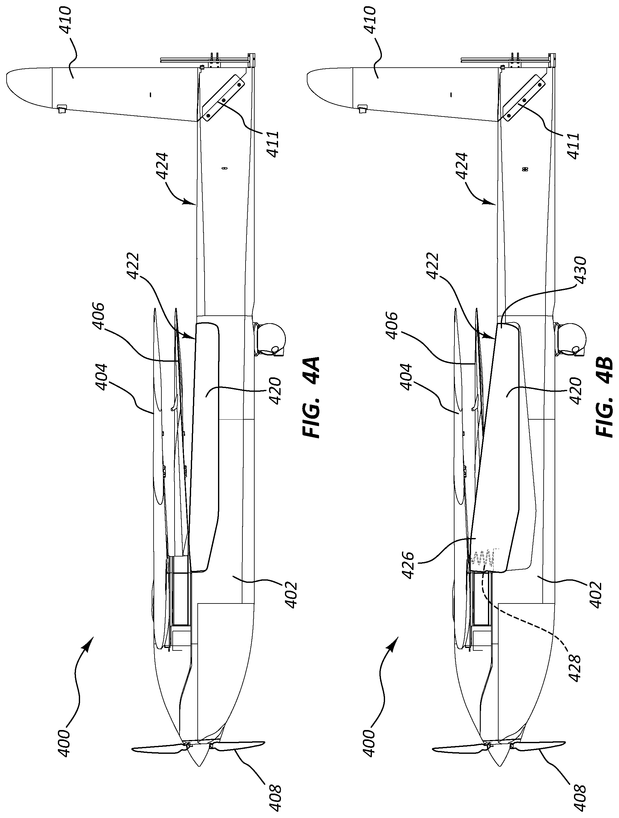 Patent US12139257 Figure 6 – Air-launched unmanned aerial vehicle