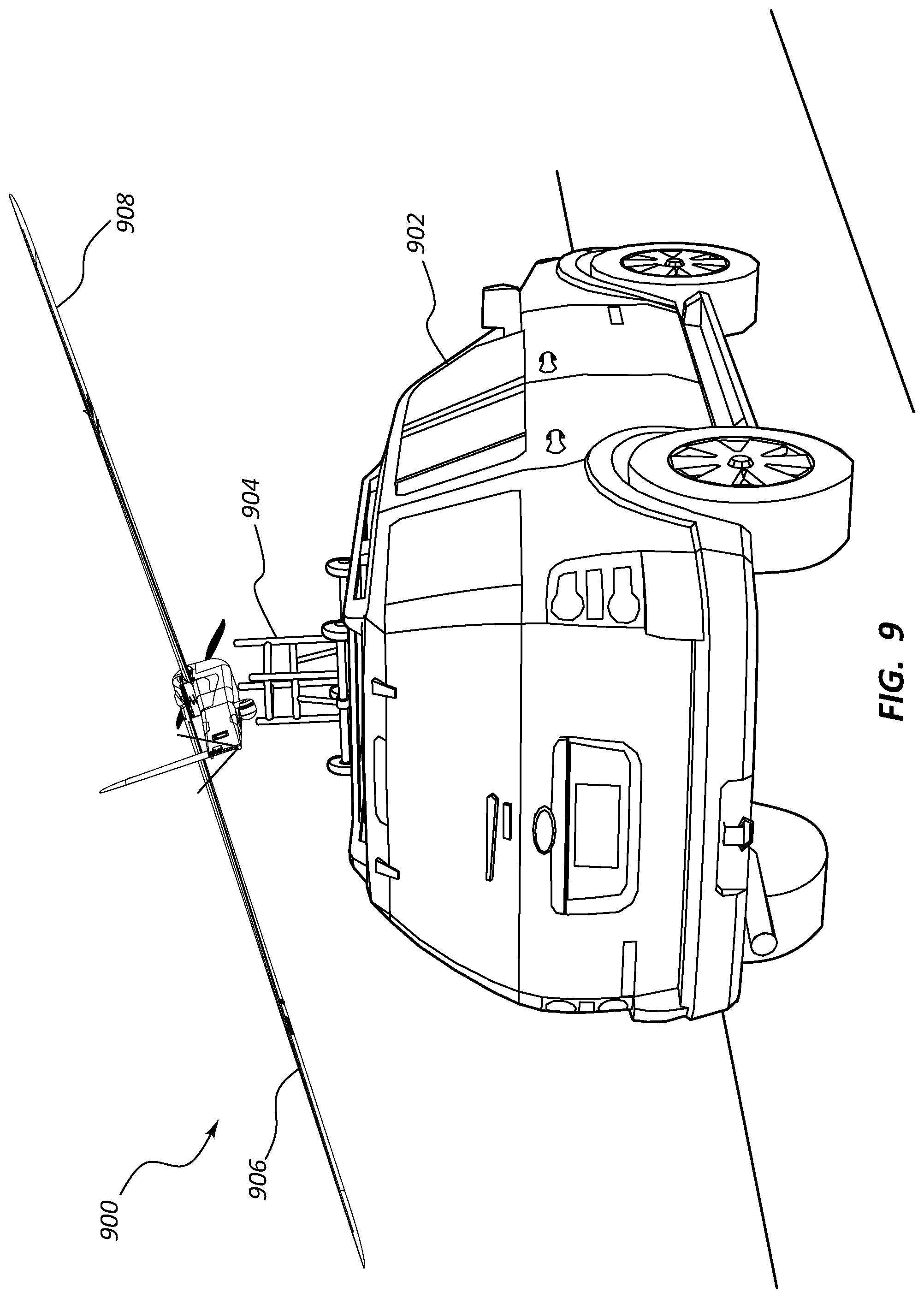 Patent US12139257 Figure 14 – Air-launched unmanned aerial vehicle