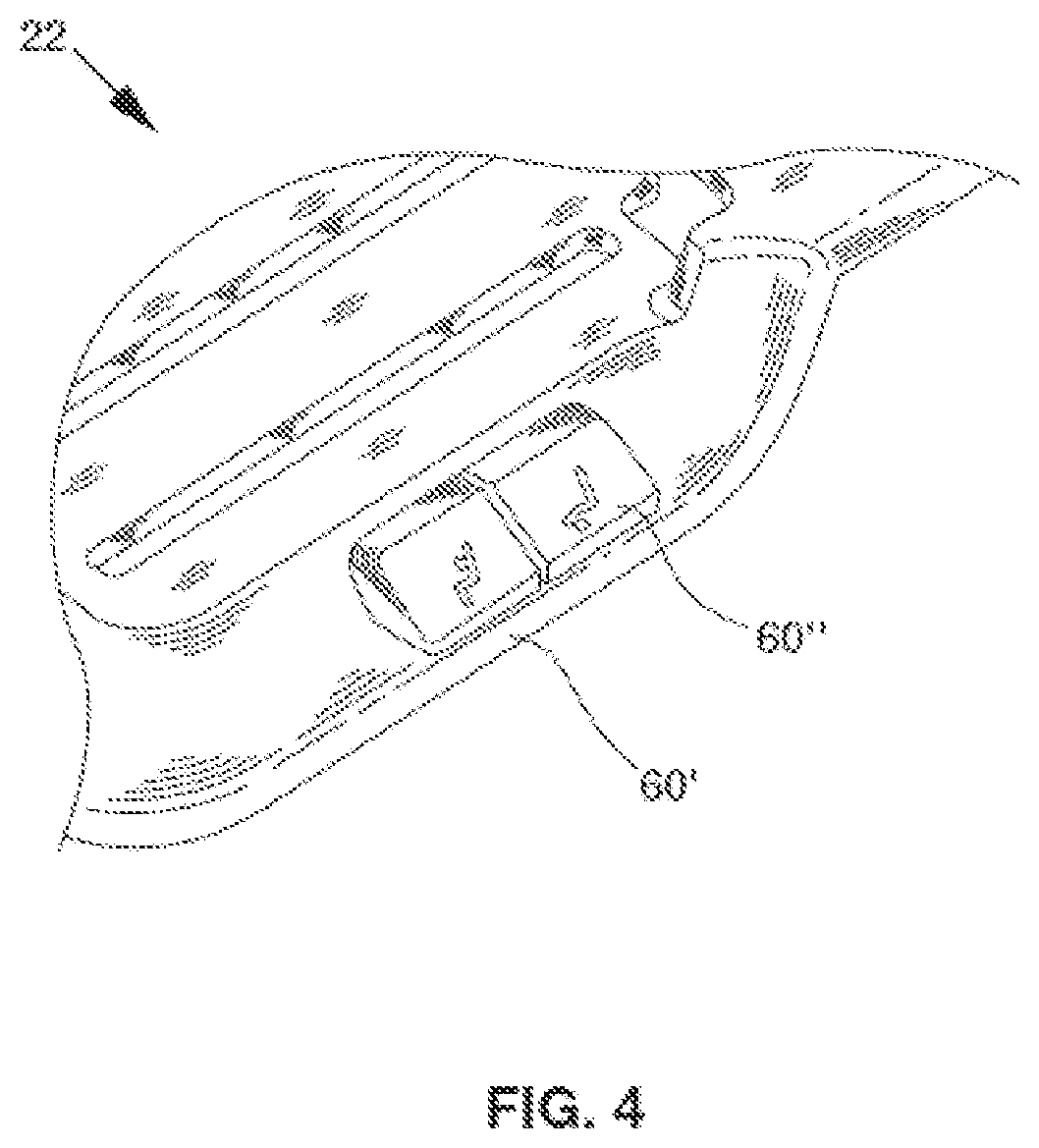 Patent US12139258 Figure 4 – Seat system having a solenoid-actuated recline lever