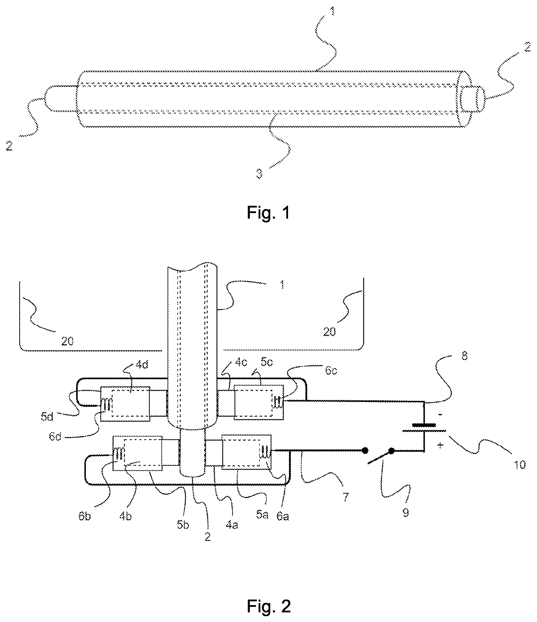 Patent US12139262 Figure 1 – Electrical power transmission for propeller deicing