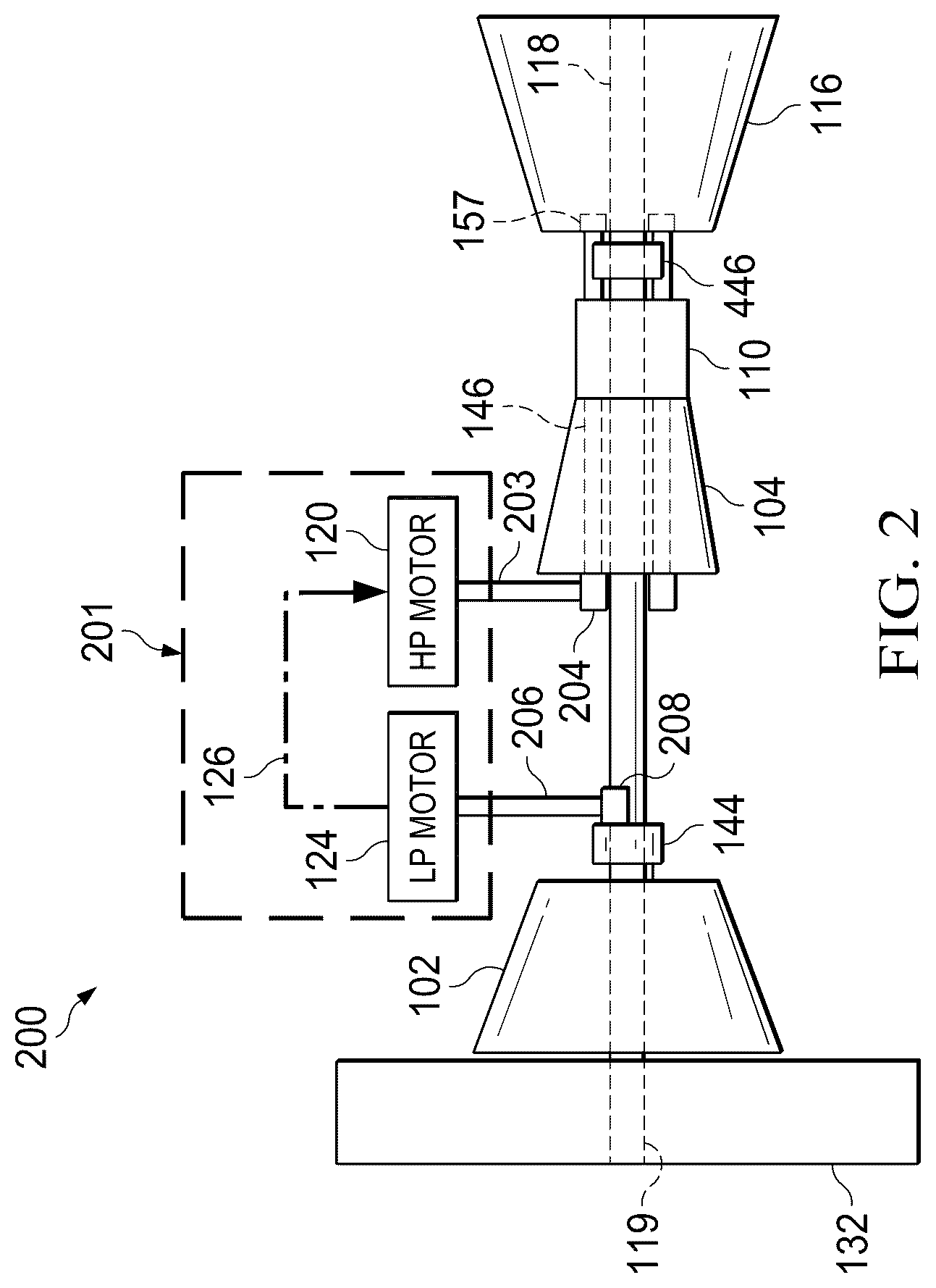 Patent US12139264 Figure 4 – Hybrid electric hydrogen fuel cell engine
