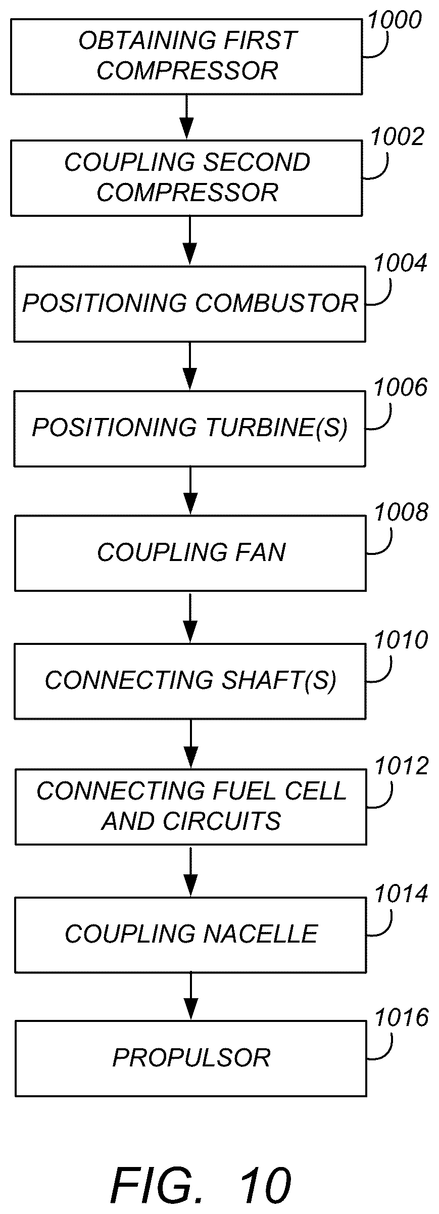 Patent US12139264 Figure 18 – Hybrid electric hydrogen fuel cell engine