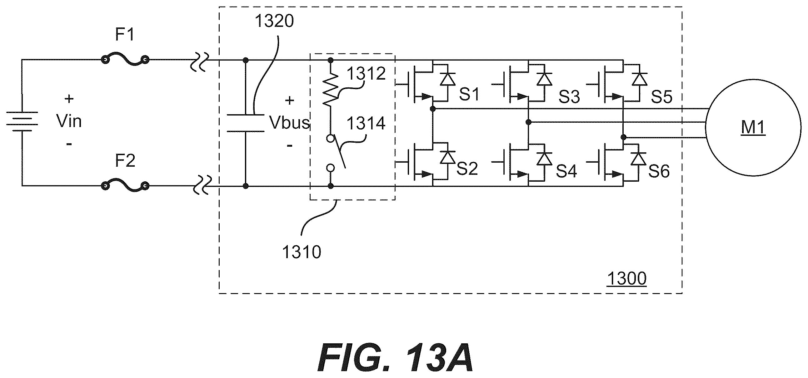 Patent US12139266 Figure 14 – Inverter circuits and electrical propulsion systems for eVTOL aircraft