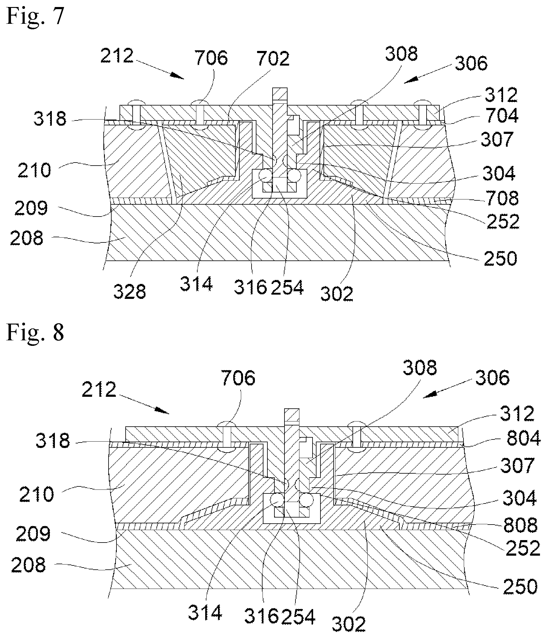 Patent US12139267 Figure 4 – Assembly for an aircraft nacelle and comprising a support panel, a thermal protection element and a fastening system