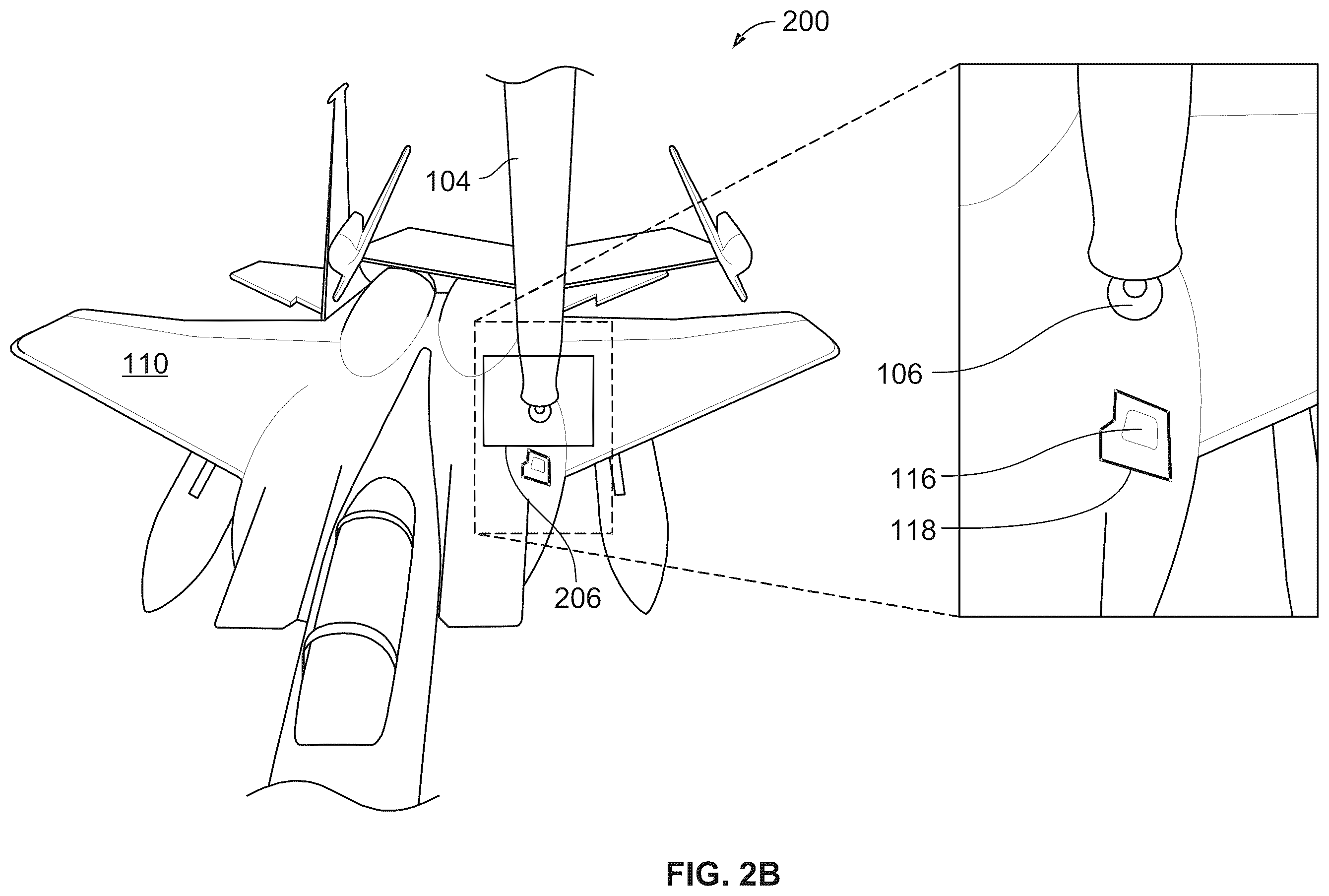 Patent US12139271 Figure 4 – Fuel receptacle and boom tip position and pose estimation for aerial refueling
