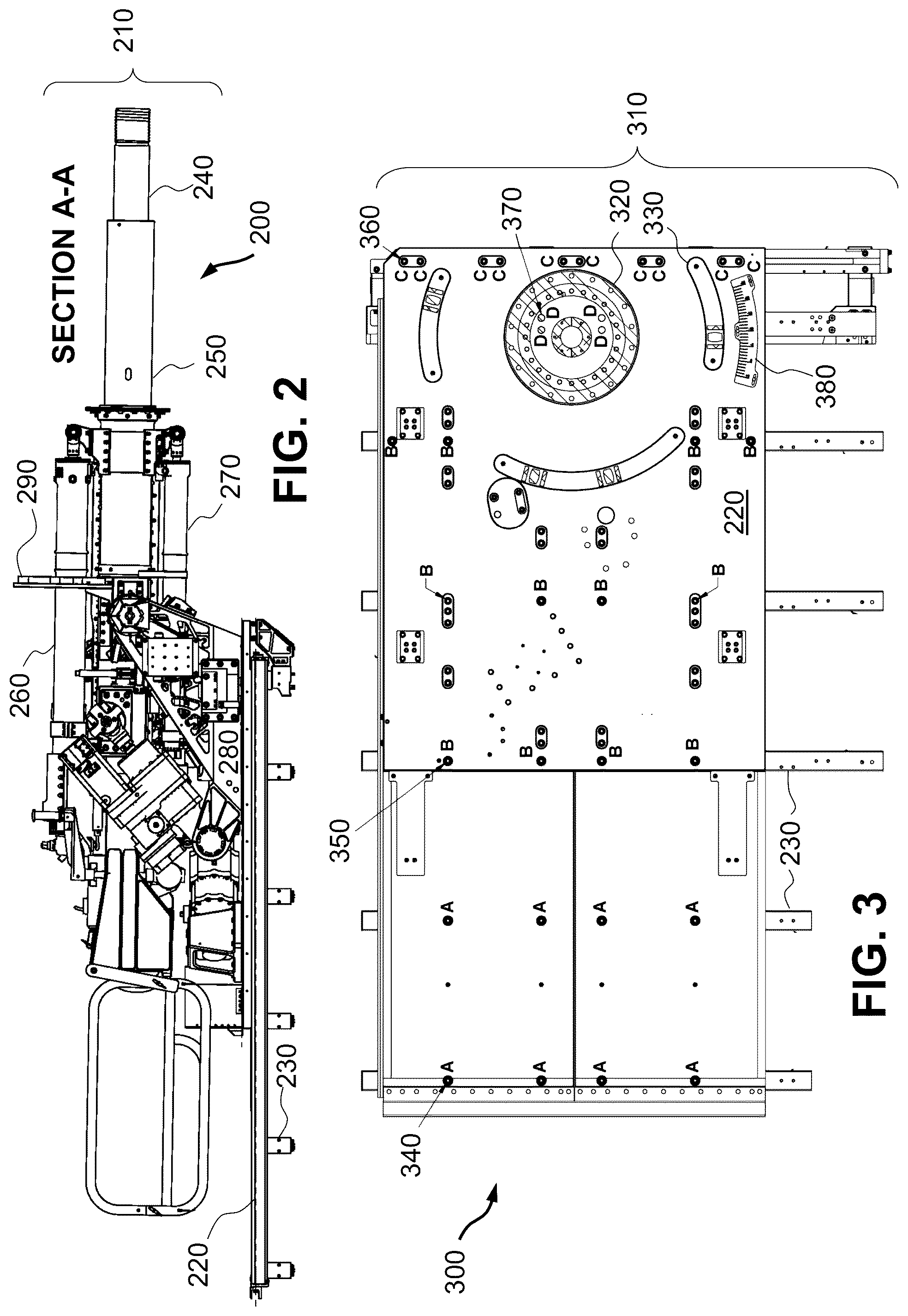 Patent US12139273 Figure 2 – Gun mount for ground attack aircraft