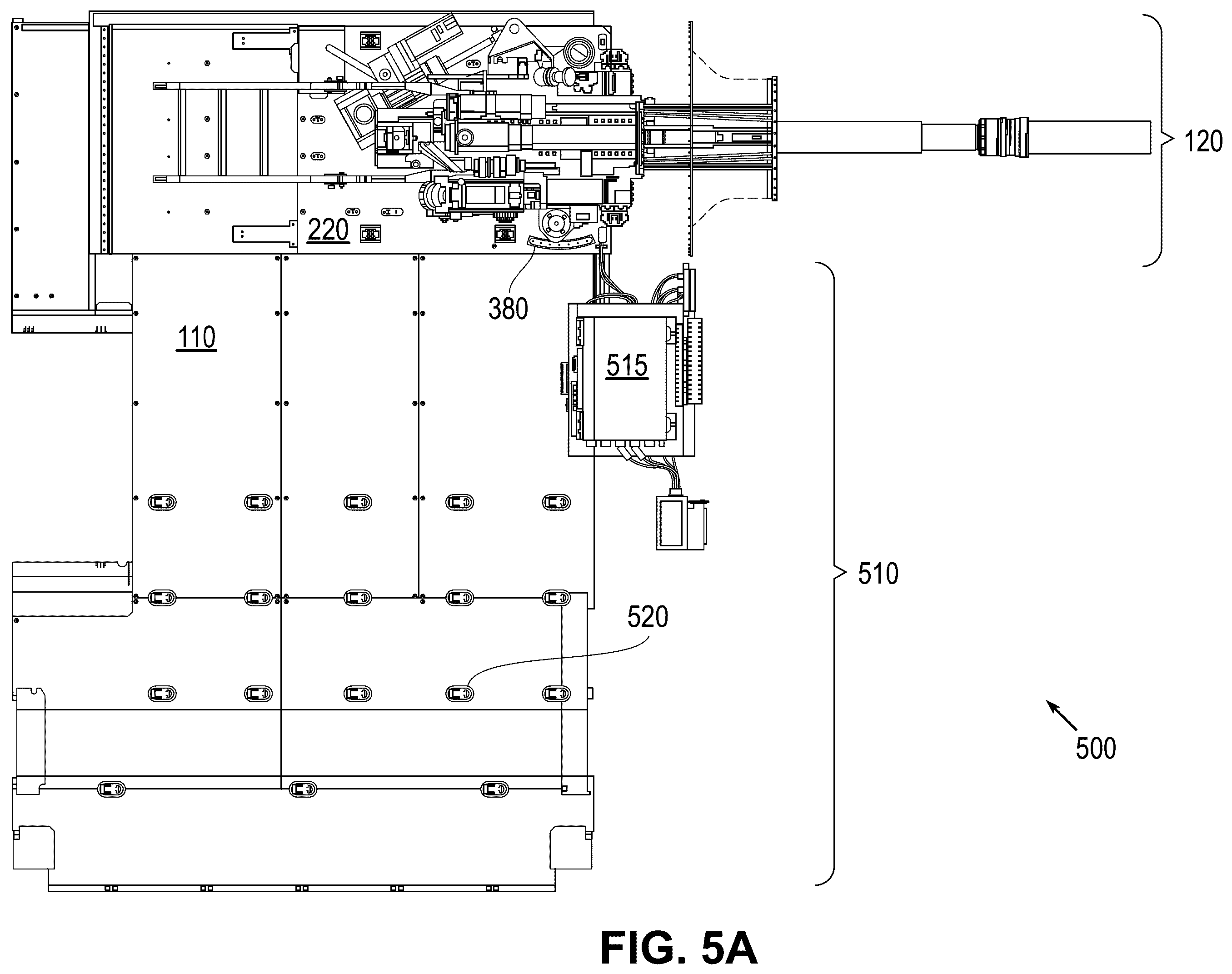Patent US12139273 Figure 4 – Gun mount for ground attack aircraft