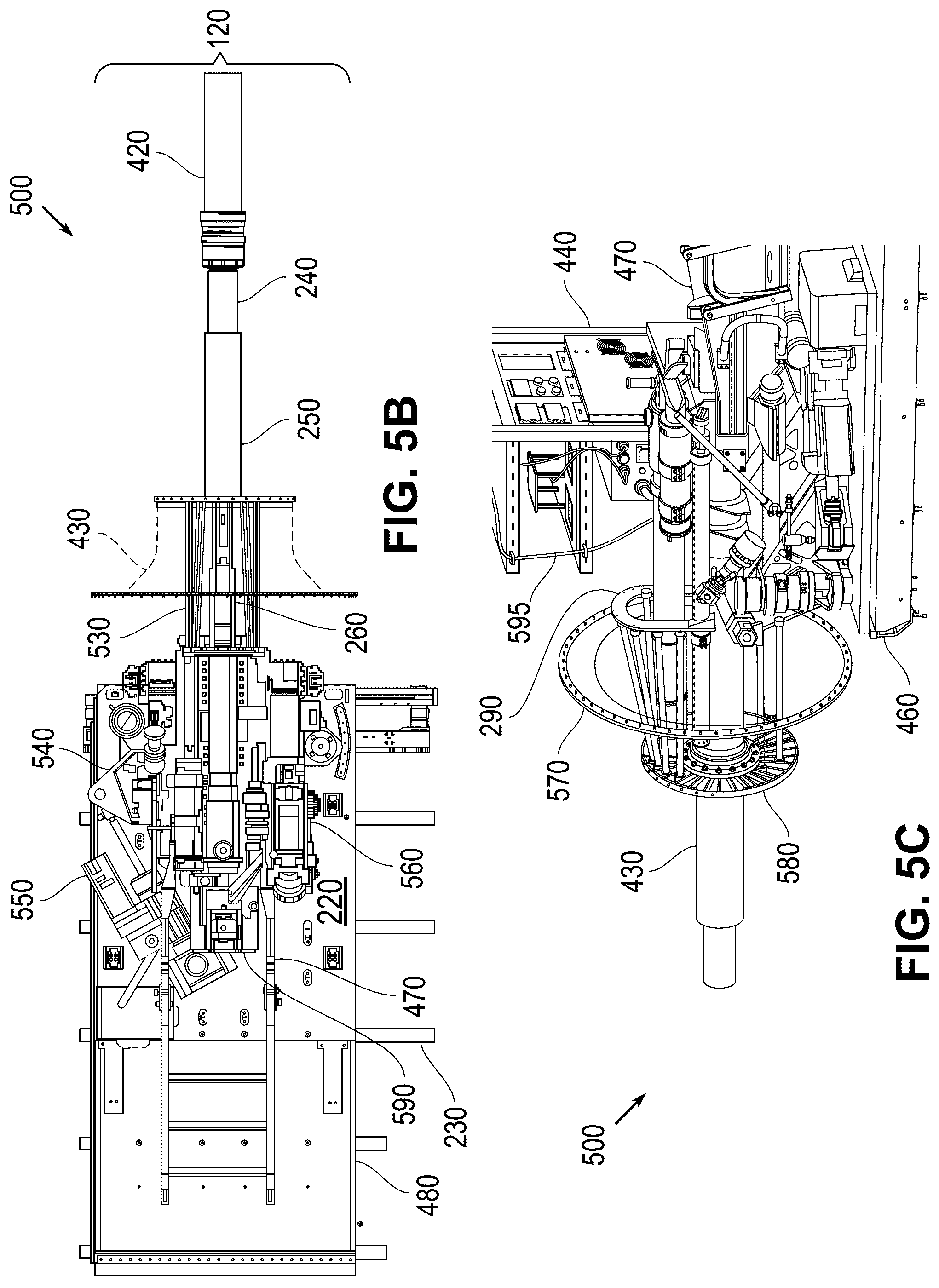 Patent US12139273 Figure 5 – Gun mount for ground attack aircraft