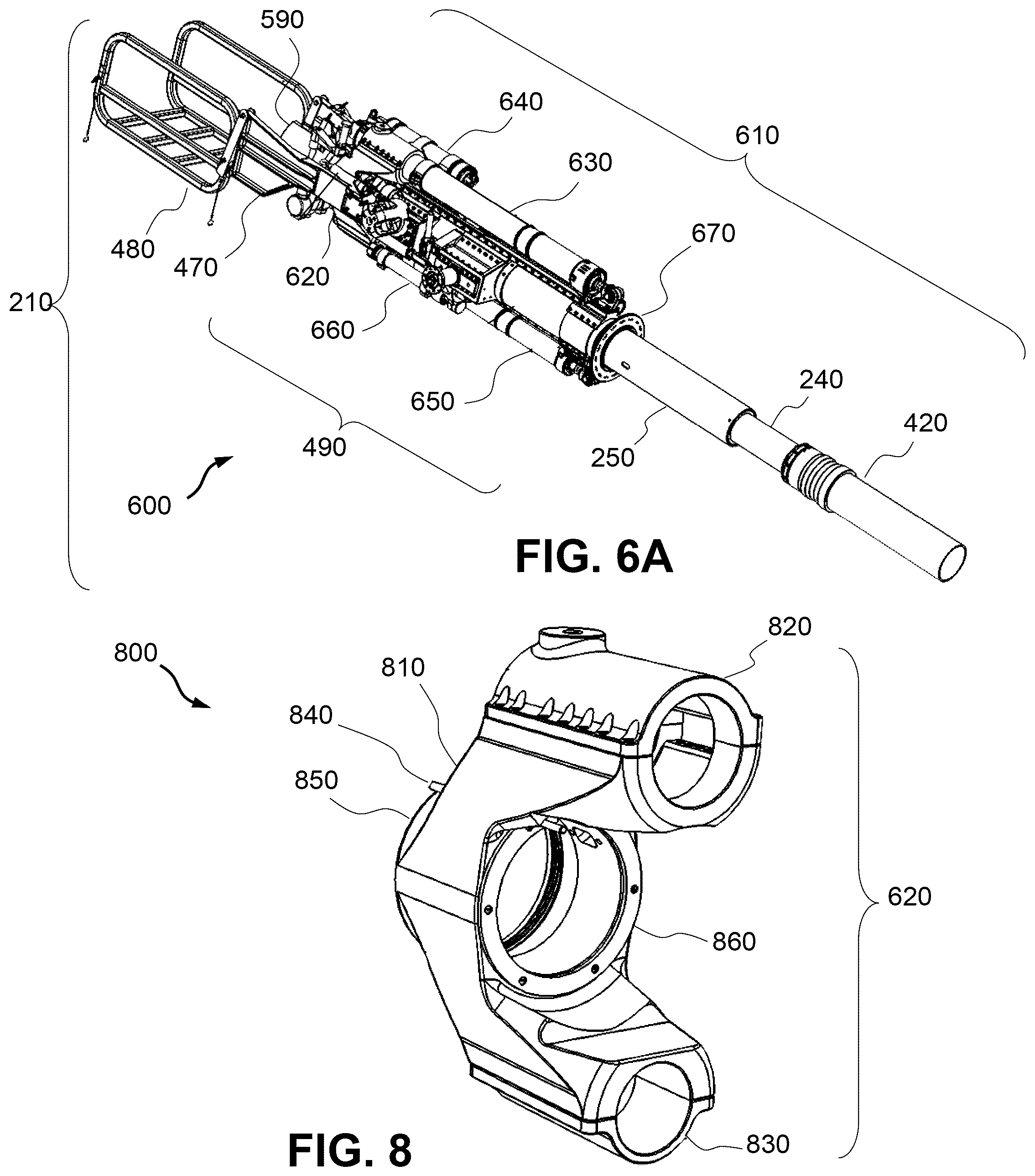 Patent US12139273 Figure 6 – Gun mount for ground attack aircraft
