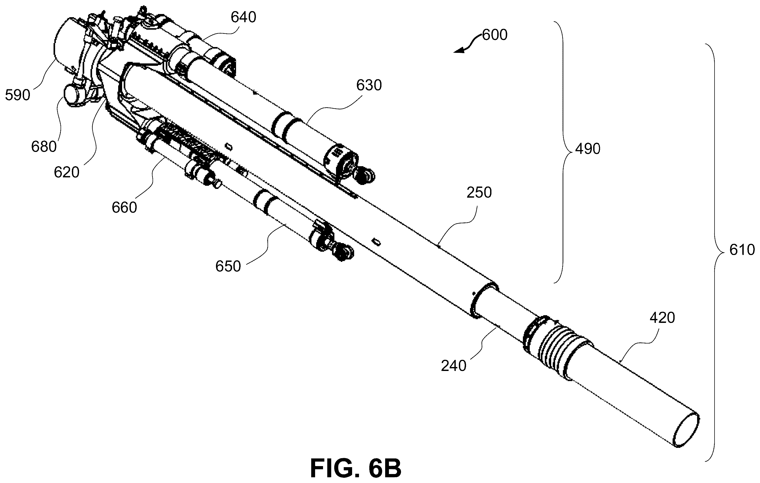Patent US12139273 Figure 7 – Gun mount for ground attack aircraft