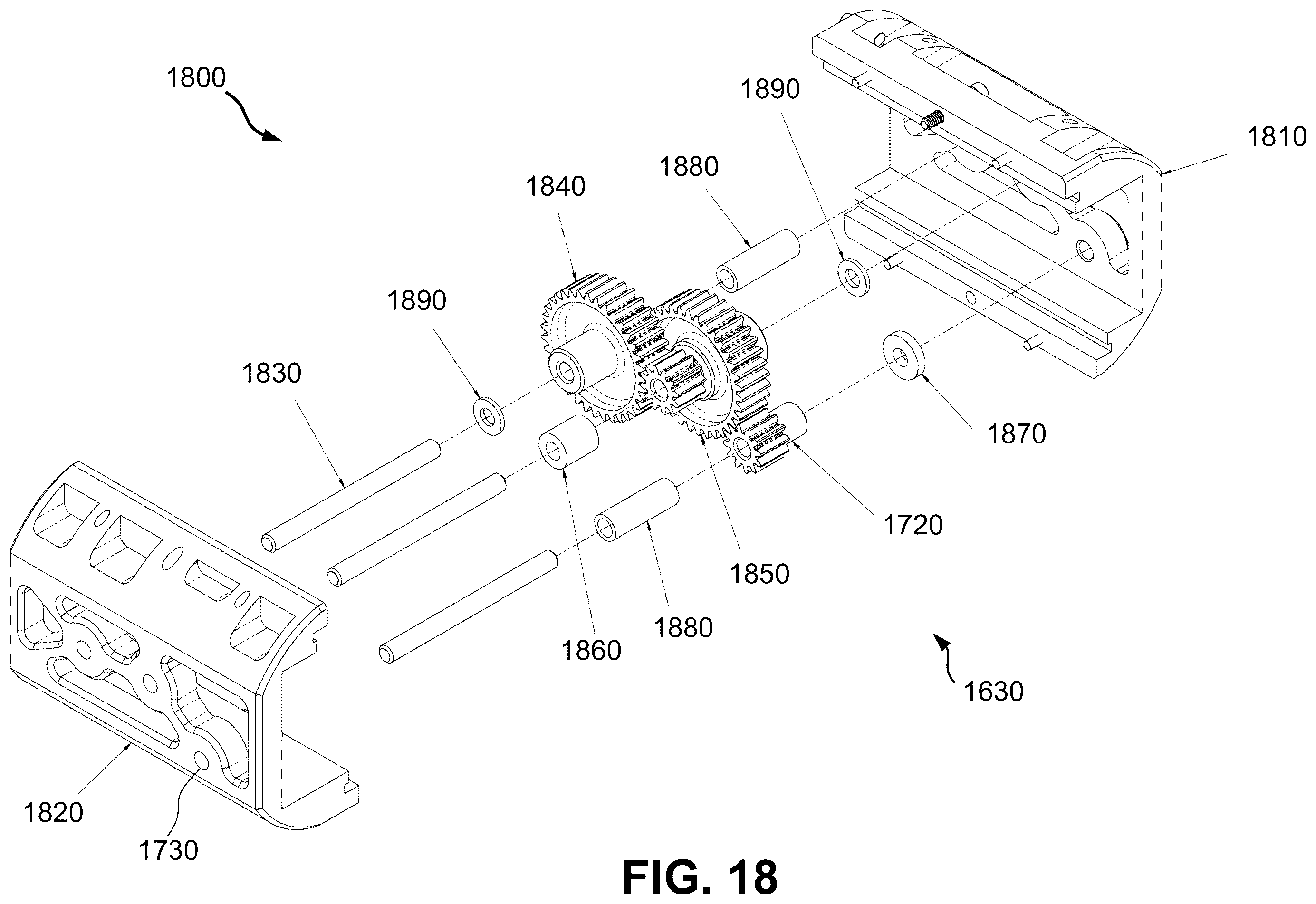 Patent US12139273 Figure 19 – Gun mount for ground attack aircraft