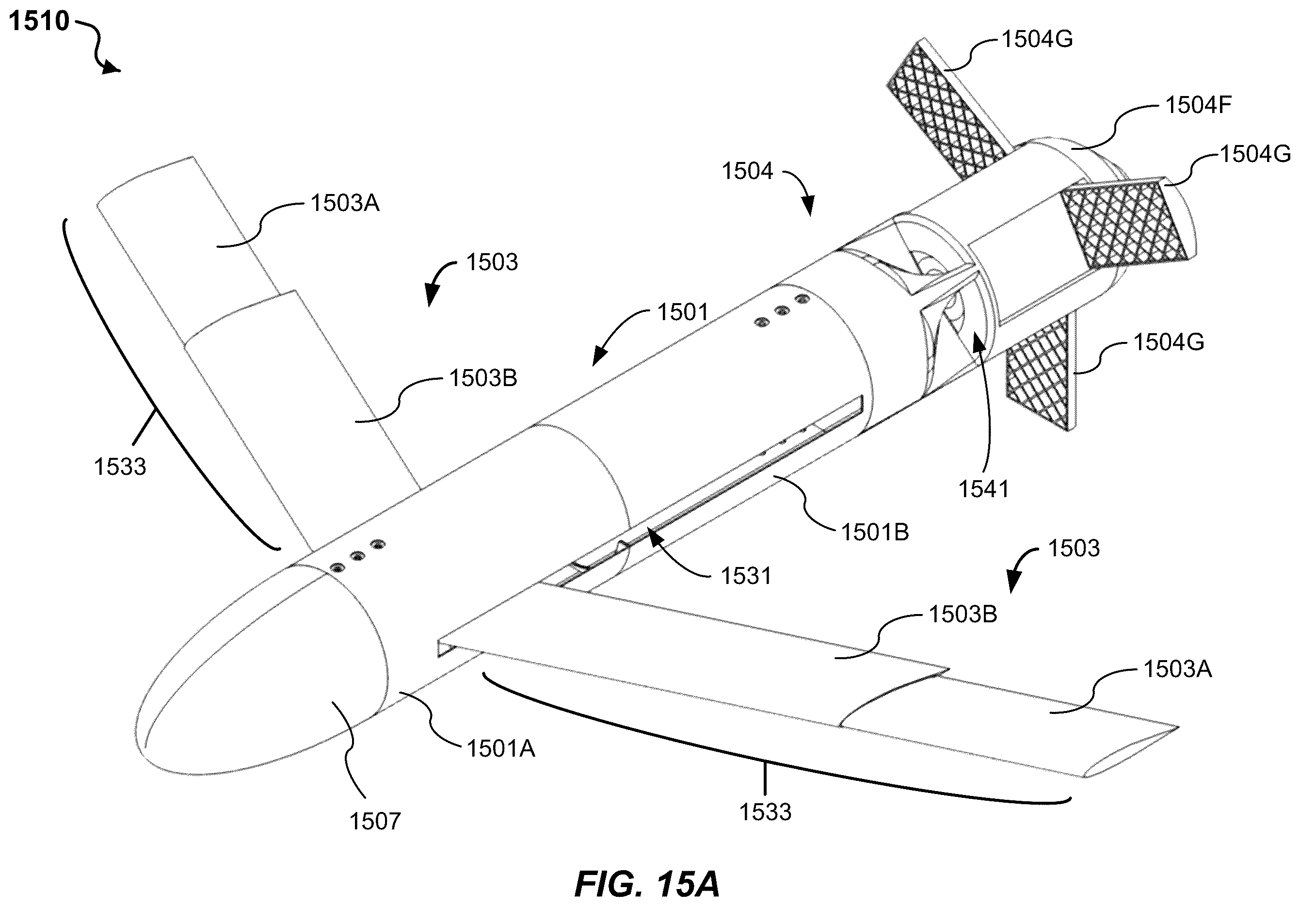 Patent US12139280 Figure 19 – Mission-adaptable aerial vehicle and methods for in-field assembly and use