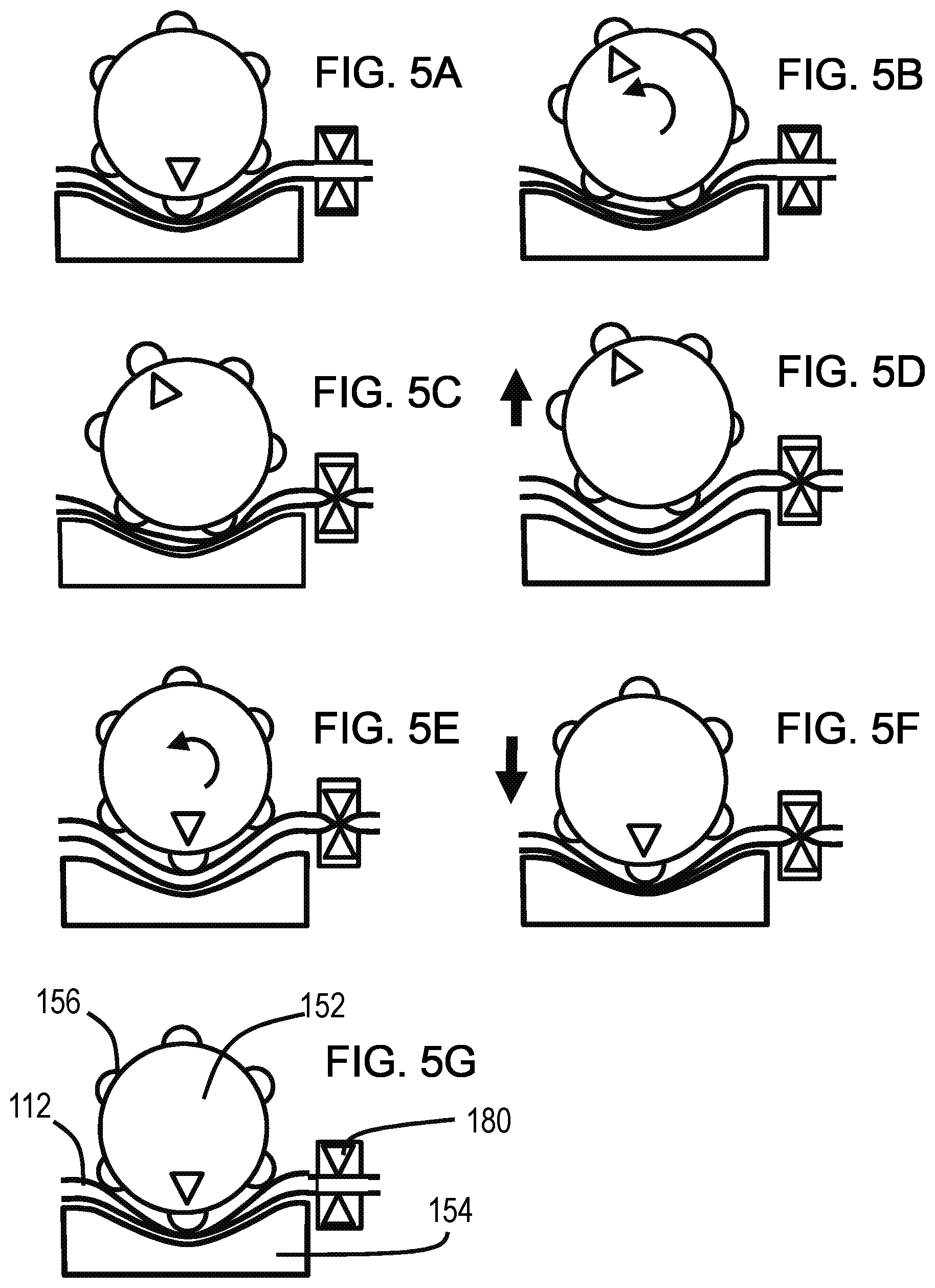 Patent US12139284 Figure 5 – Peristaltic pump-based apparatus and method for the controlled dispensing of fluids