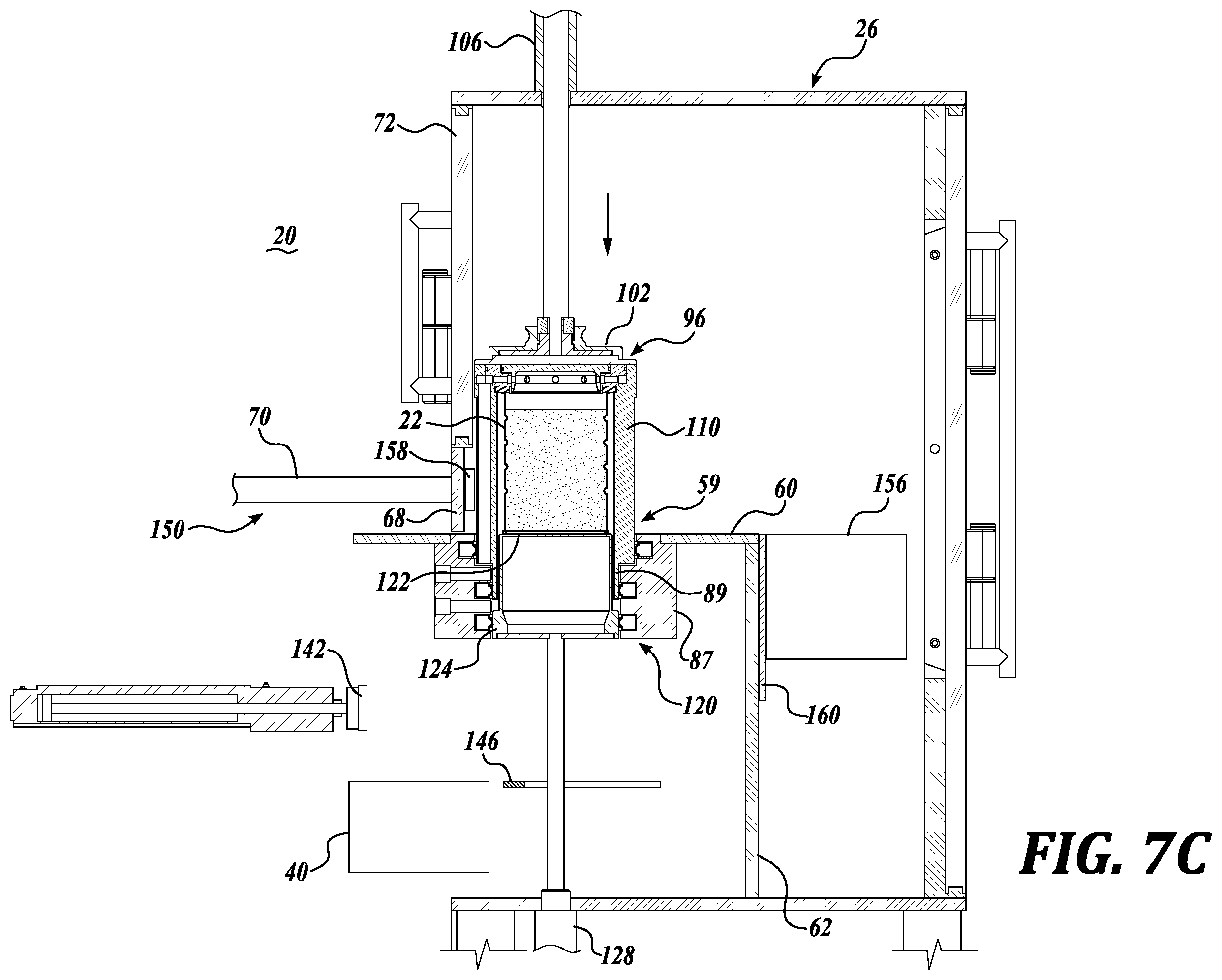 Patent US12139285 Figure 9 – Vacuum extraction and sealing of containers