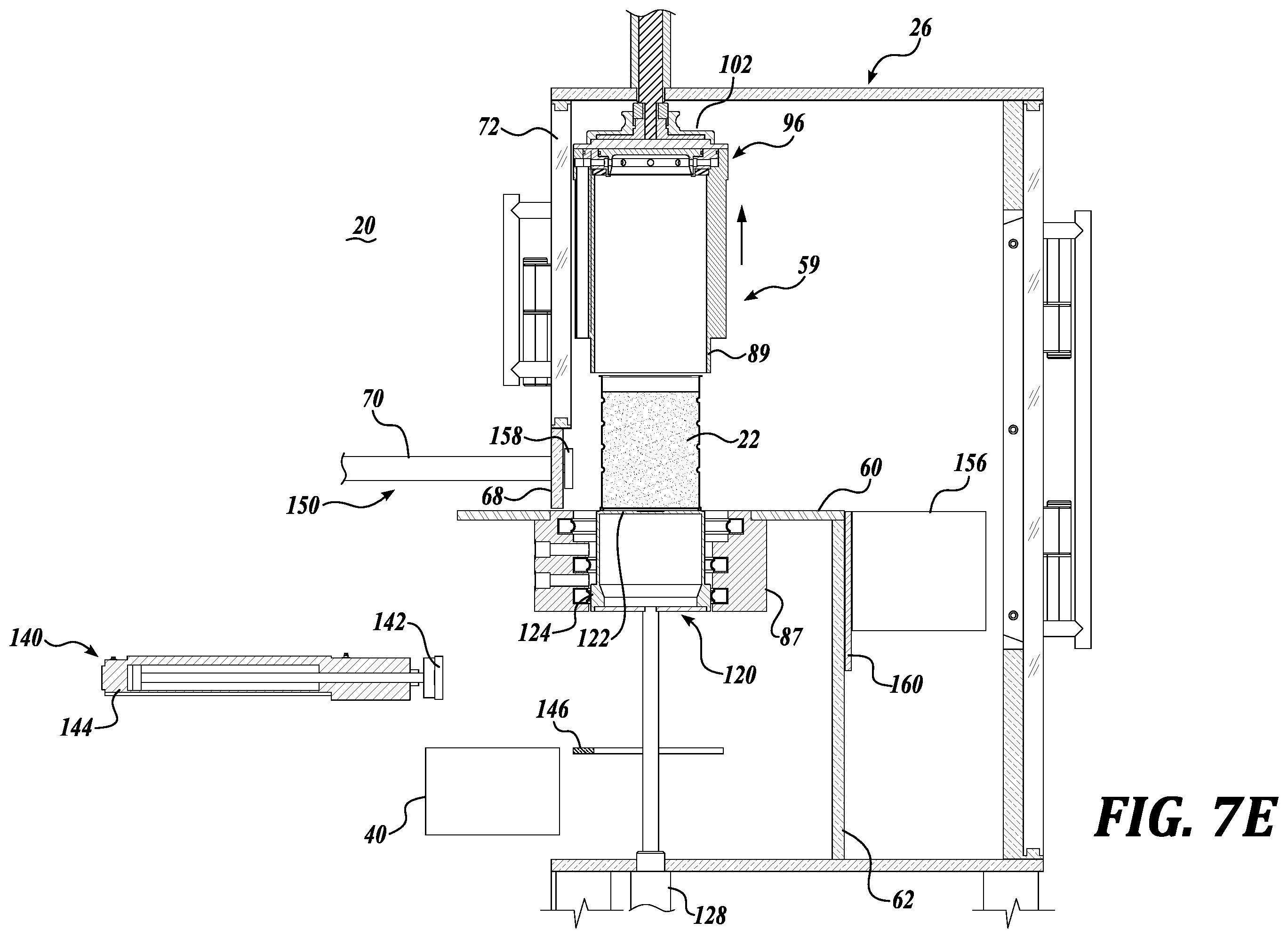 Patent US12139285 Figure 11 – Vacuum extraction and sealing of containers