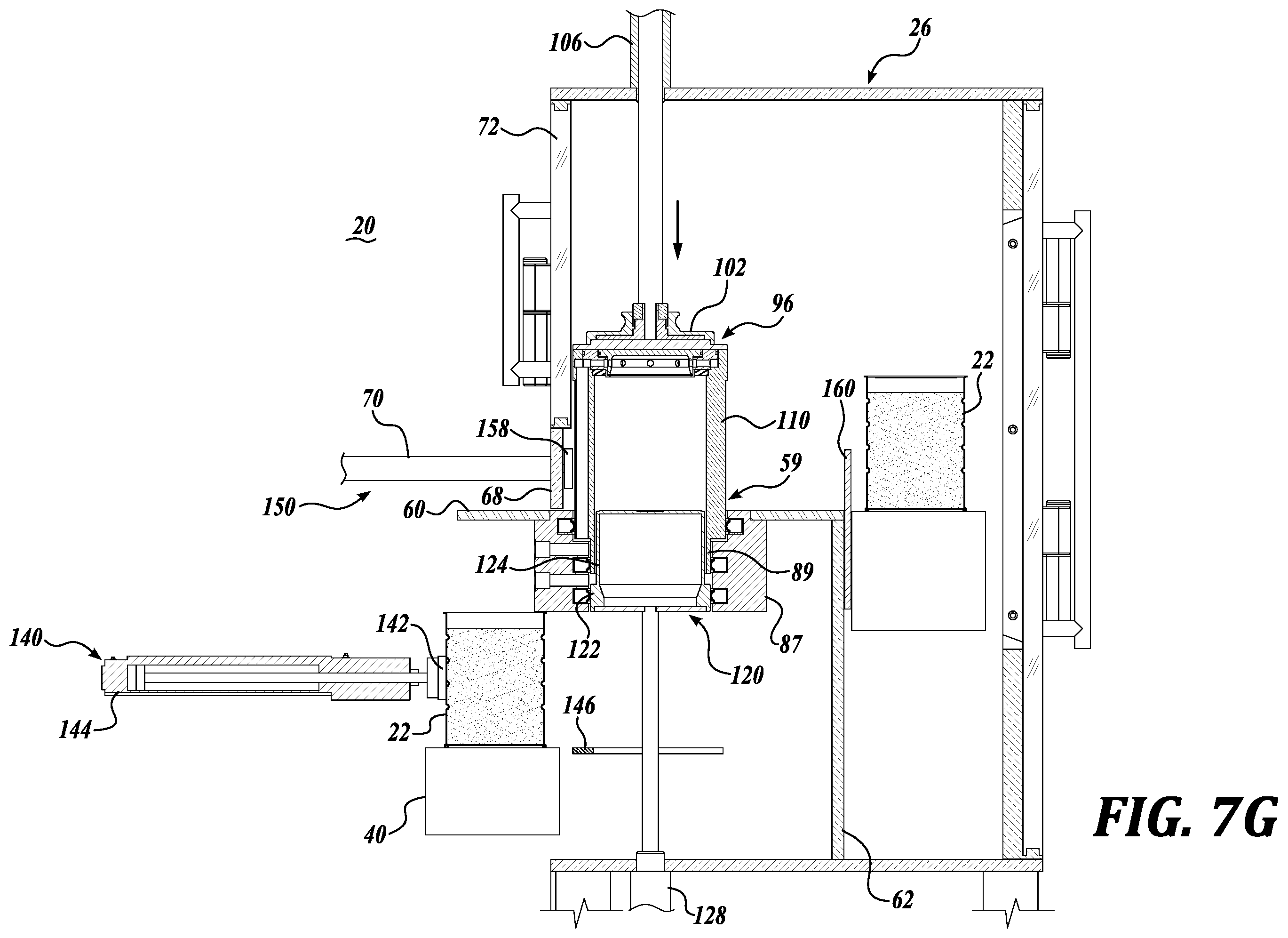 Patent US12139285 Figure 13 – Vacuum extraction and sealing of containers