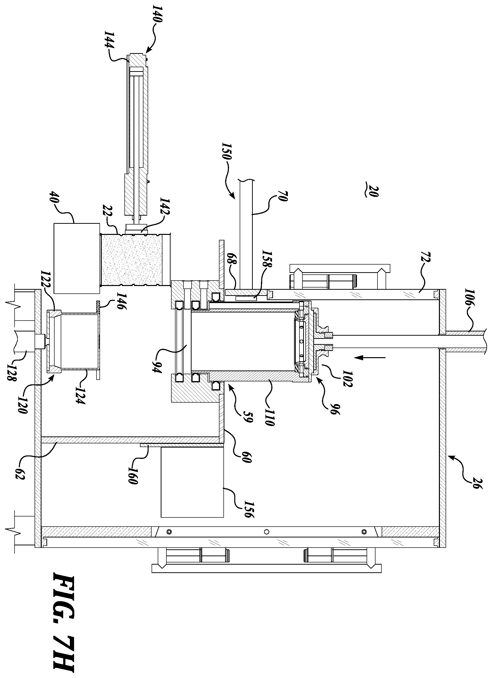 Patent US12139285 Figure 14 – Vacuum extraction and sealing of containers
