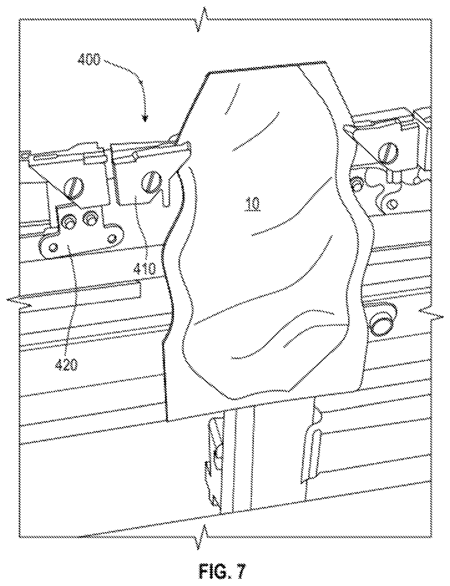 Patent US12139286 Figure 7 – Zero vent pouch filler