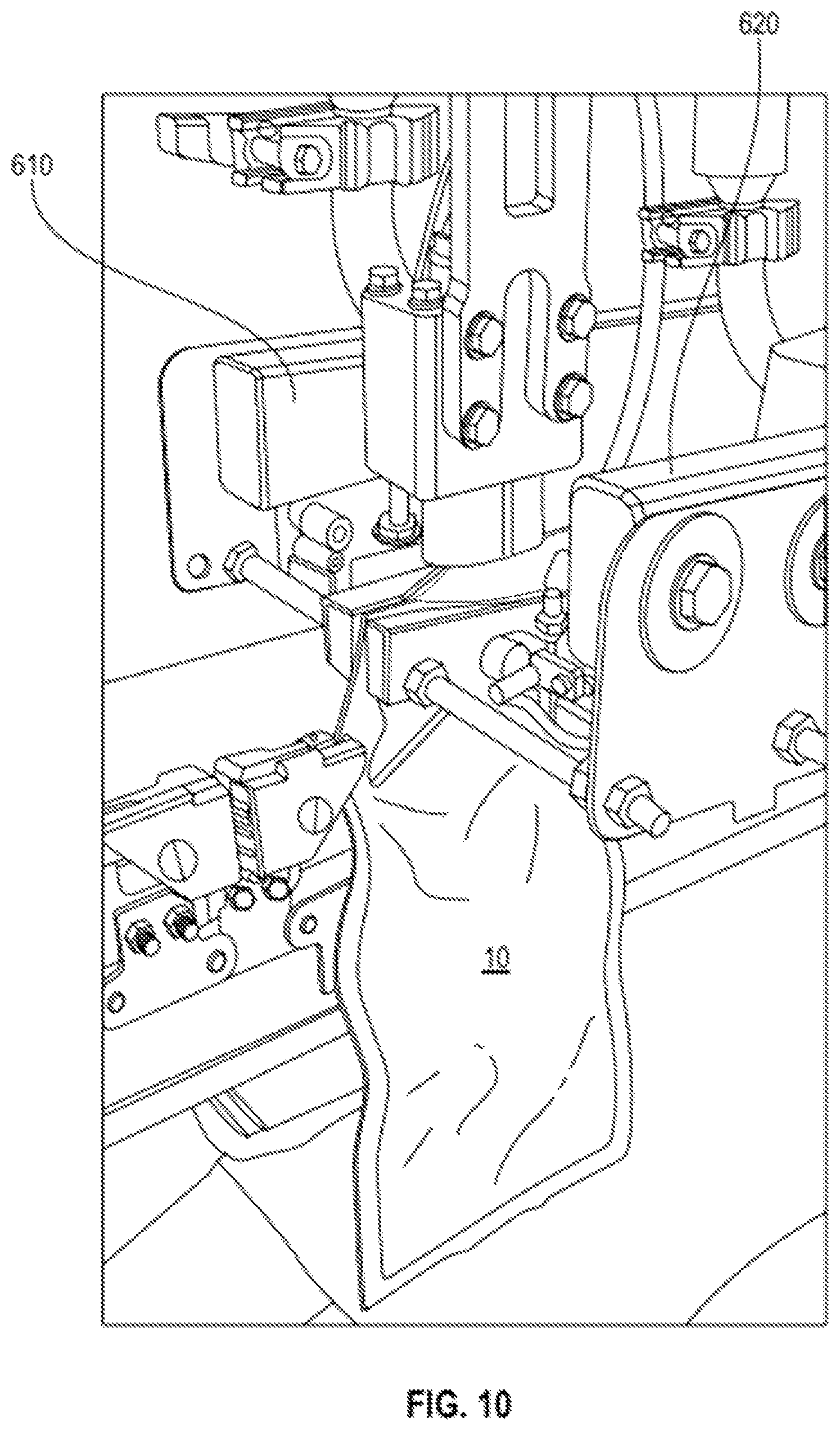 Patent US12139286 Figure 10 – Zero vent pouch filler