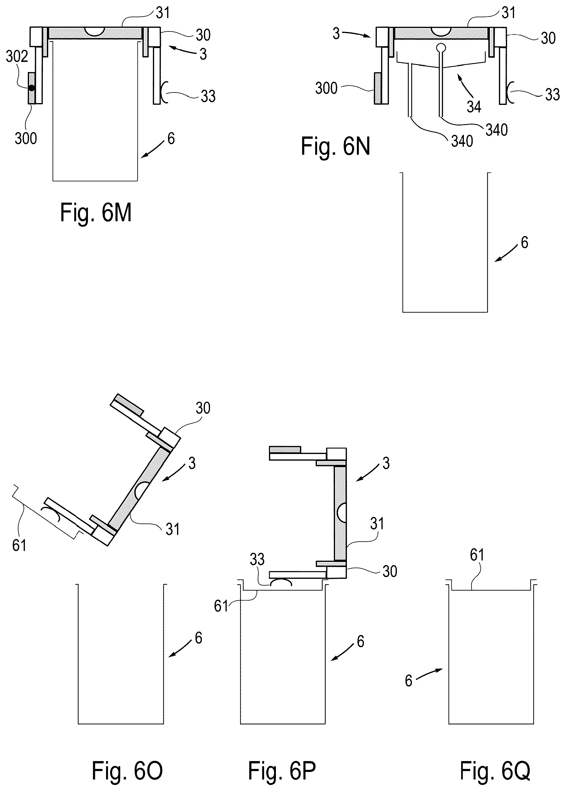 Patent US12139287 Figure 10 – System comprising containment equipment for the aseptic transfer of a powder