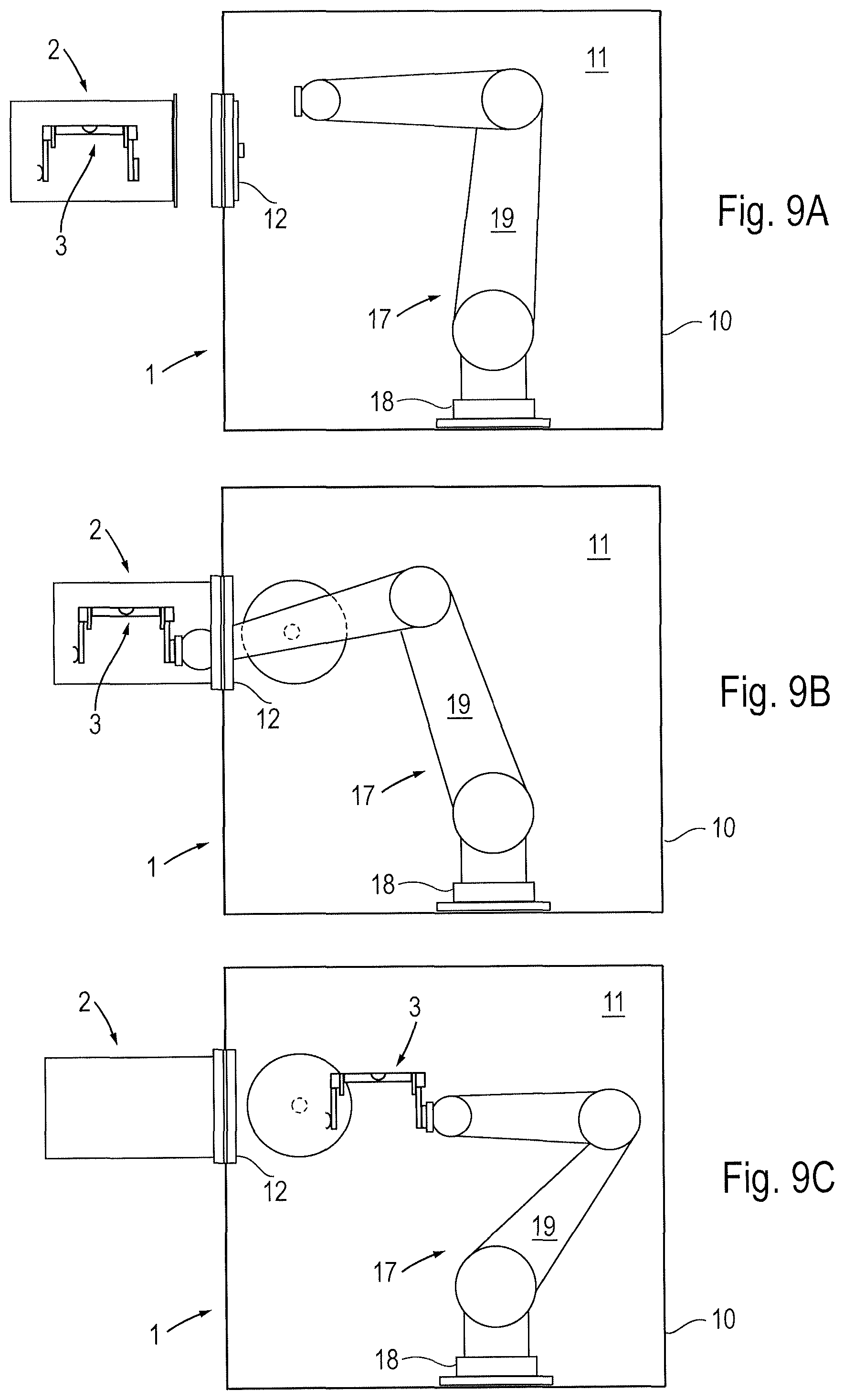 Patent US12139287 Figure 15 – System comprising containment equipment for the aseptic transfer of a powder