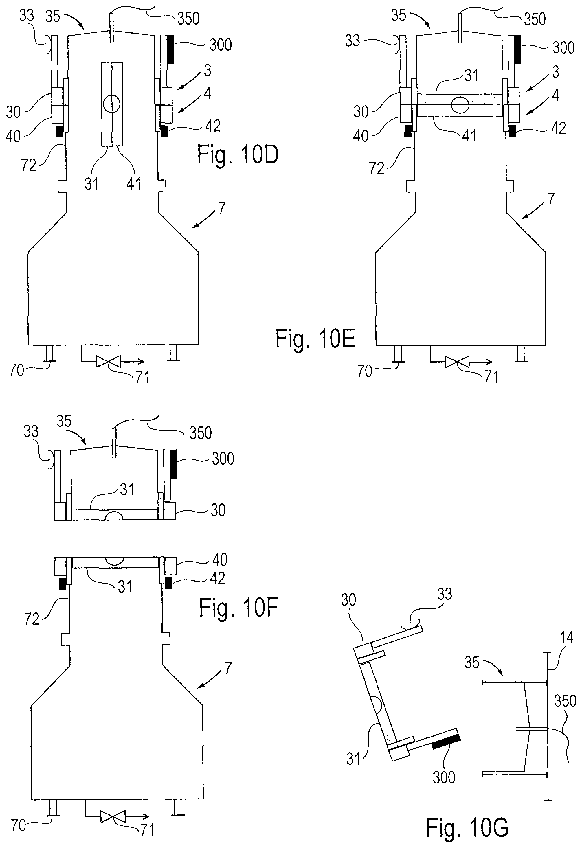 Patent US12139287 Figure 17 – System comprising containment equipment for the aseptic transfer of a powder
