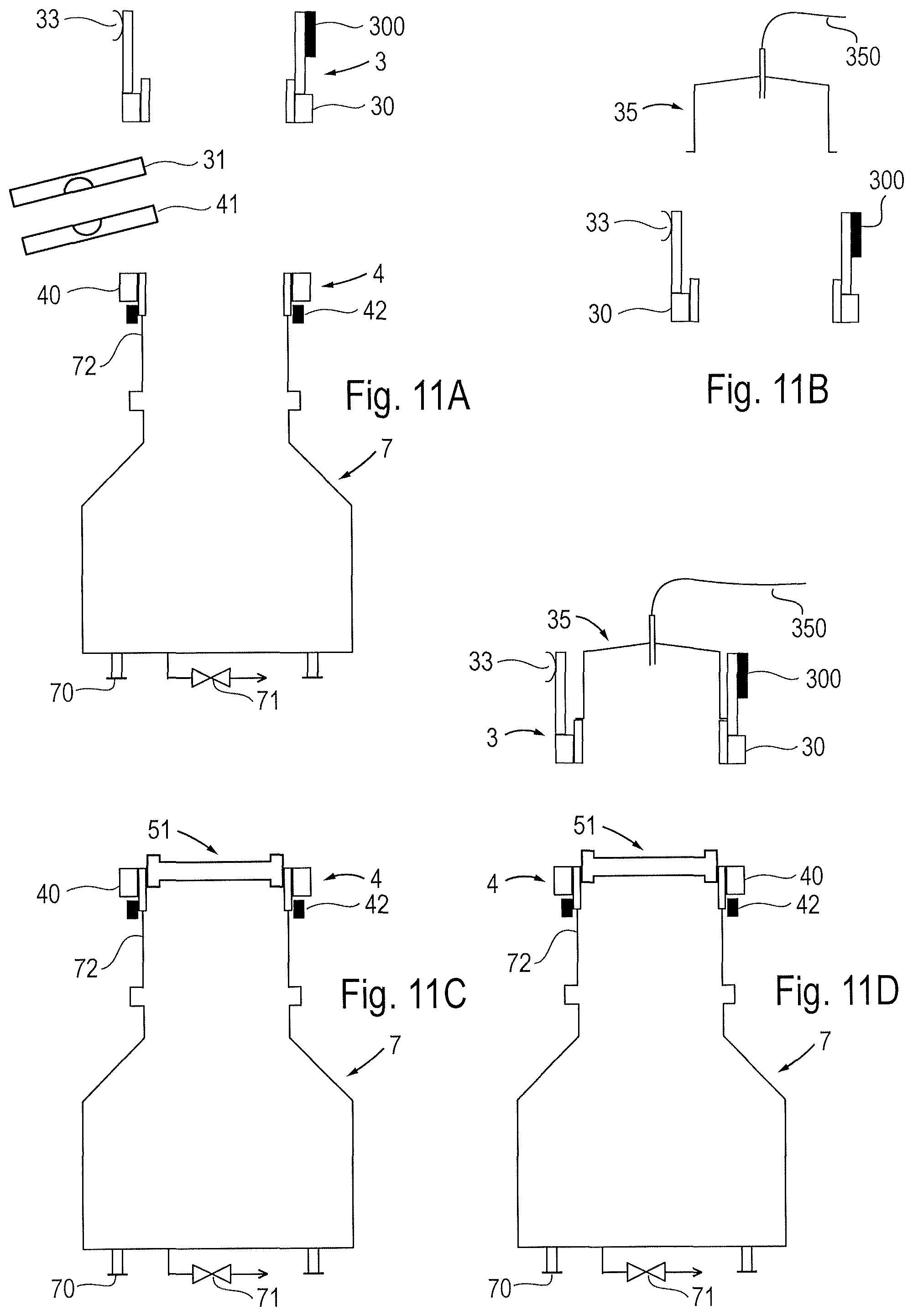 Patent US12139287 Figure 18 – System comprising containment equipment for the aseptic transfer of a powder