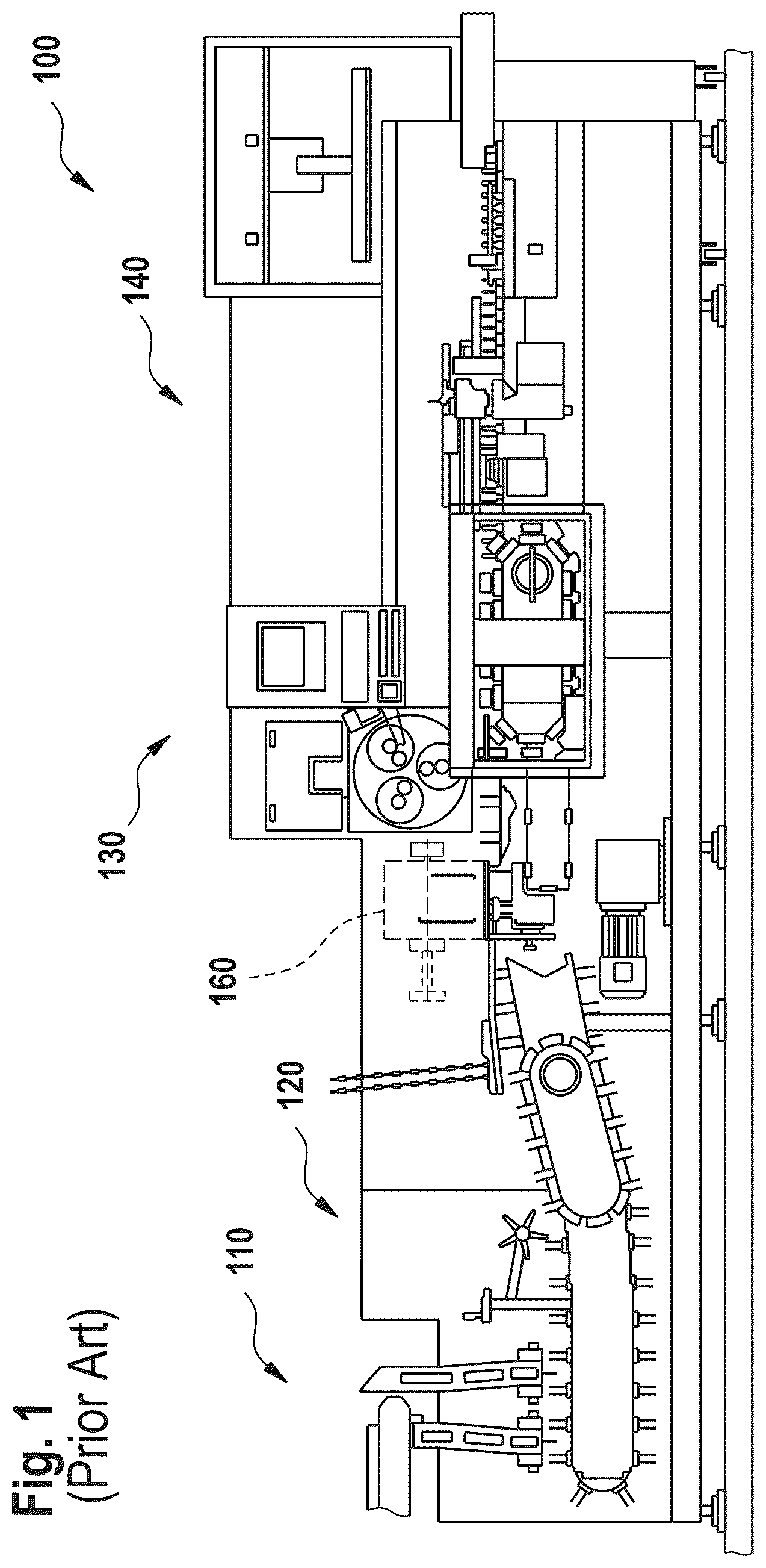 Patent US12139290 Figure 1 – Cartoning machine system and method for cartoning a product