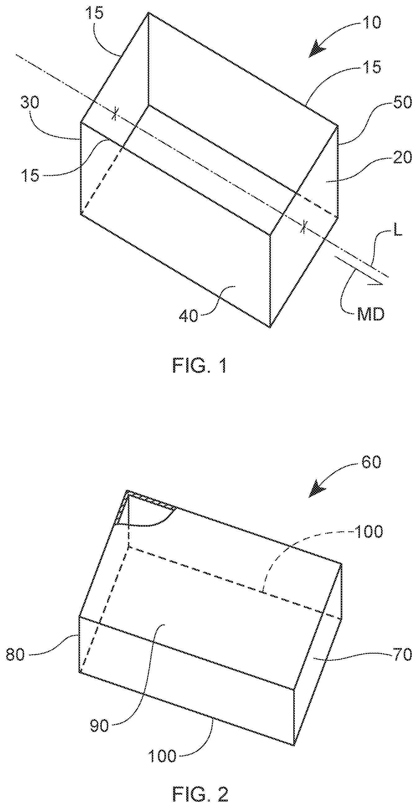 Patent US12139291 Figure 1 – Process for forming a hood for a tray